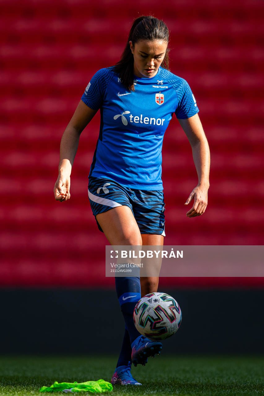 Ingrid Syrstad Engen of the Norwegian women's national