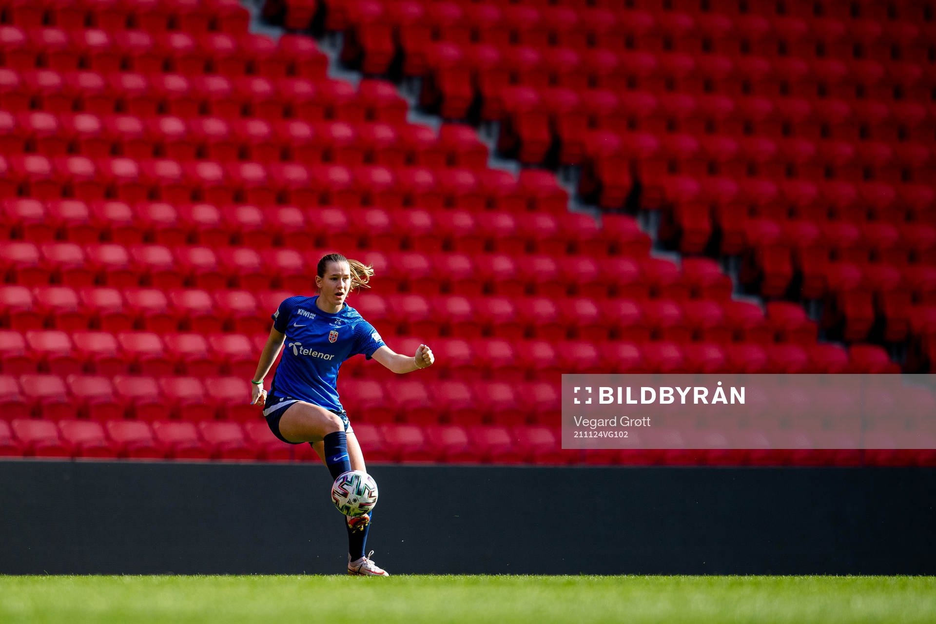 Elisabeth Terland of the Norwegian women's national