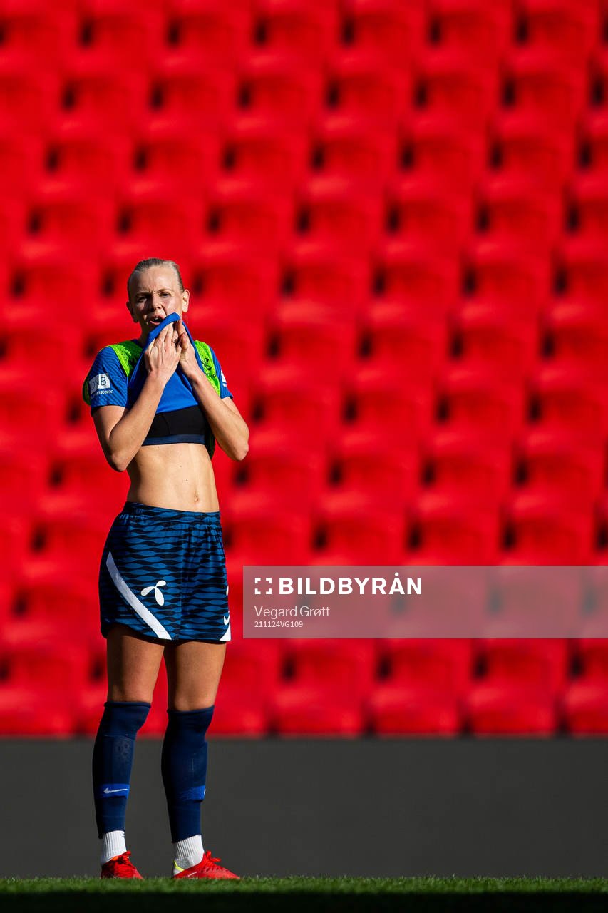 Karina Sævik of the Norwegian women's national football