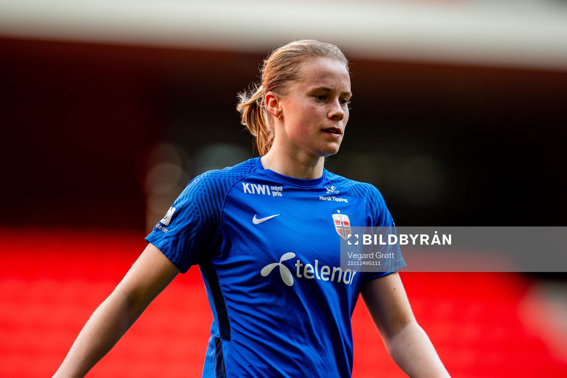 Julie Blakstad of the Norwegian women's national football