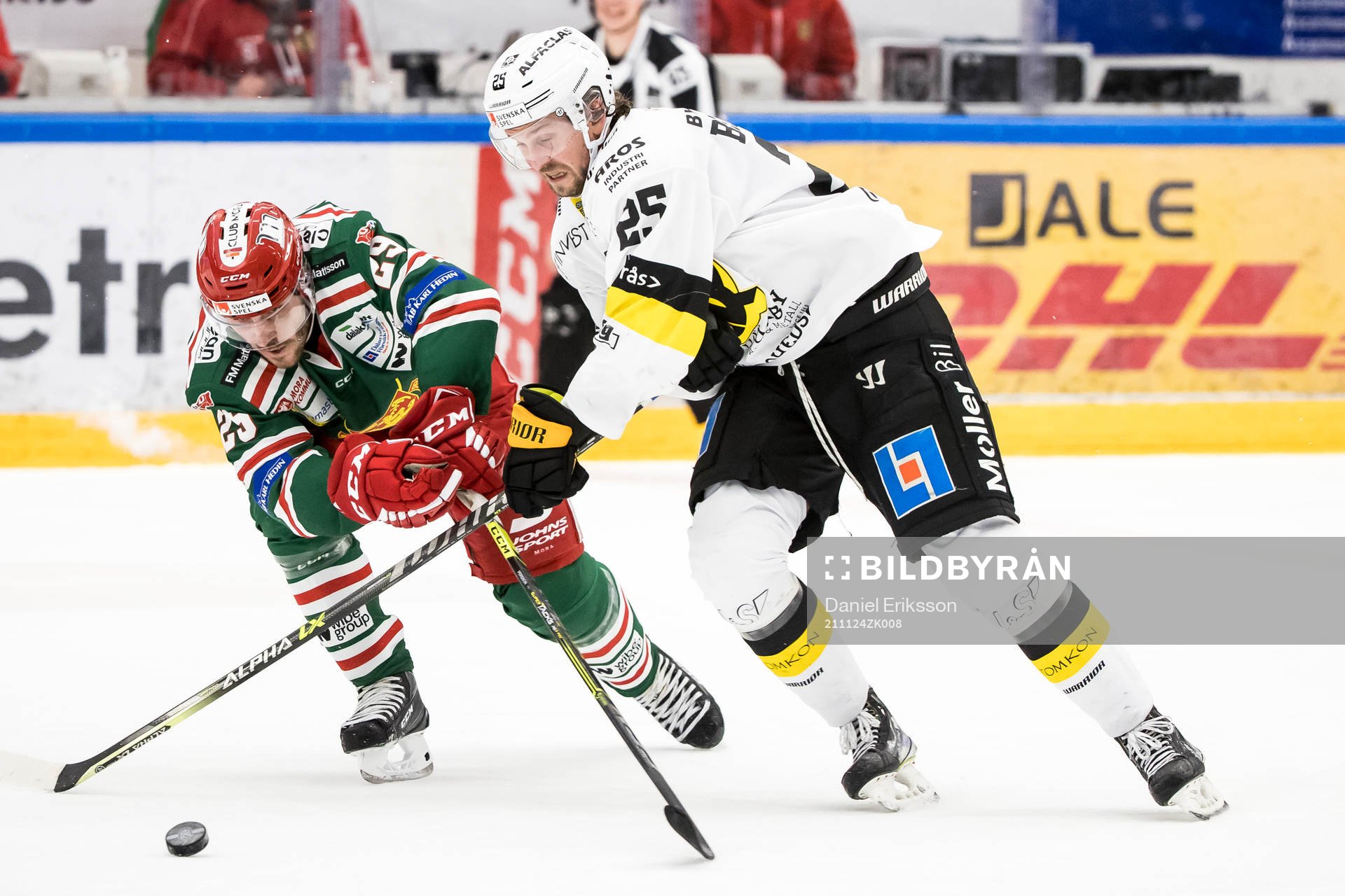 Moras Johan Persson och Västerås Marcus Bergman