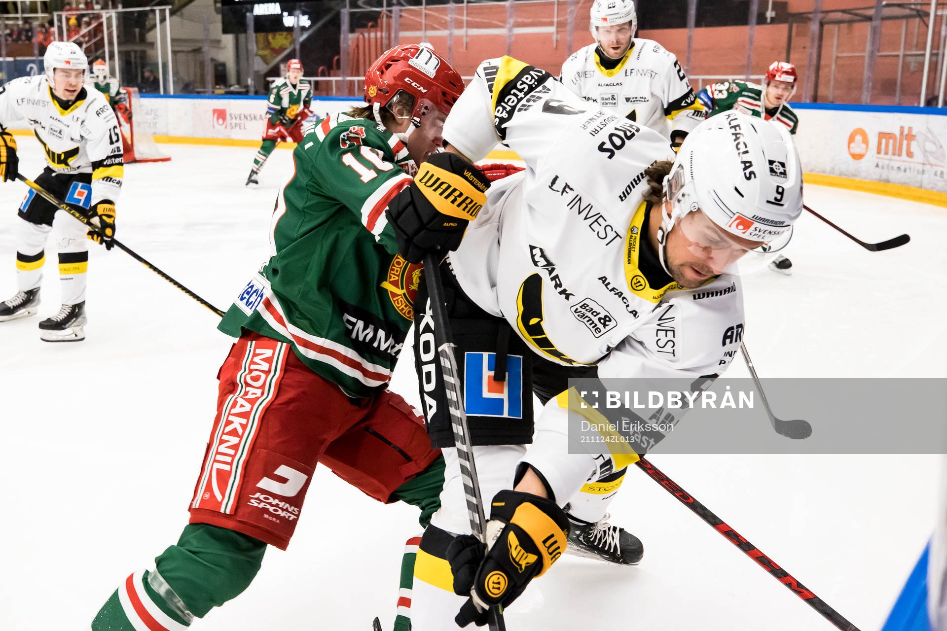 Moras Isak Grarfve och Västerås Mikael Frycklund