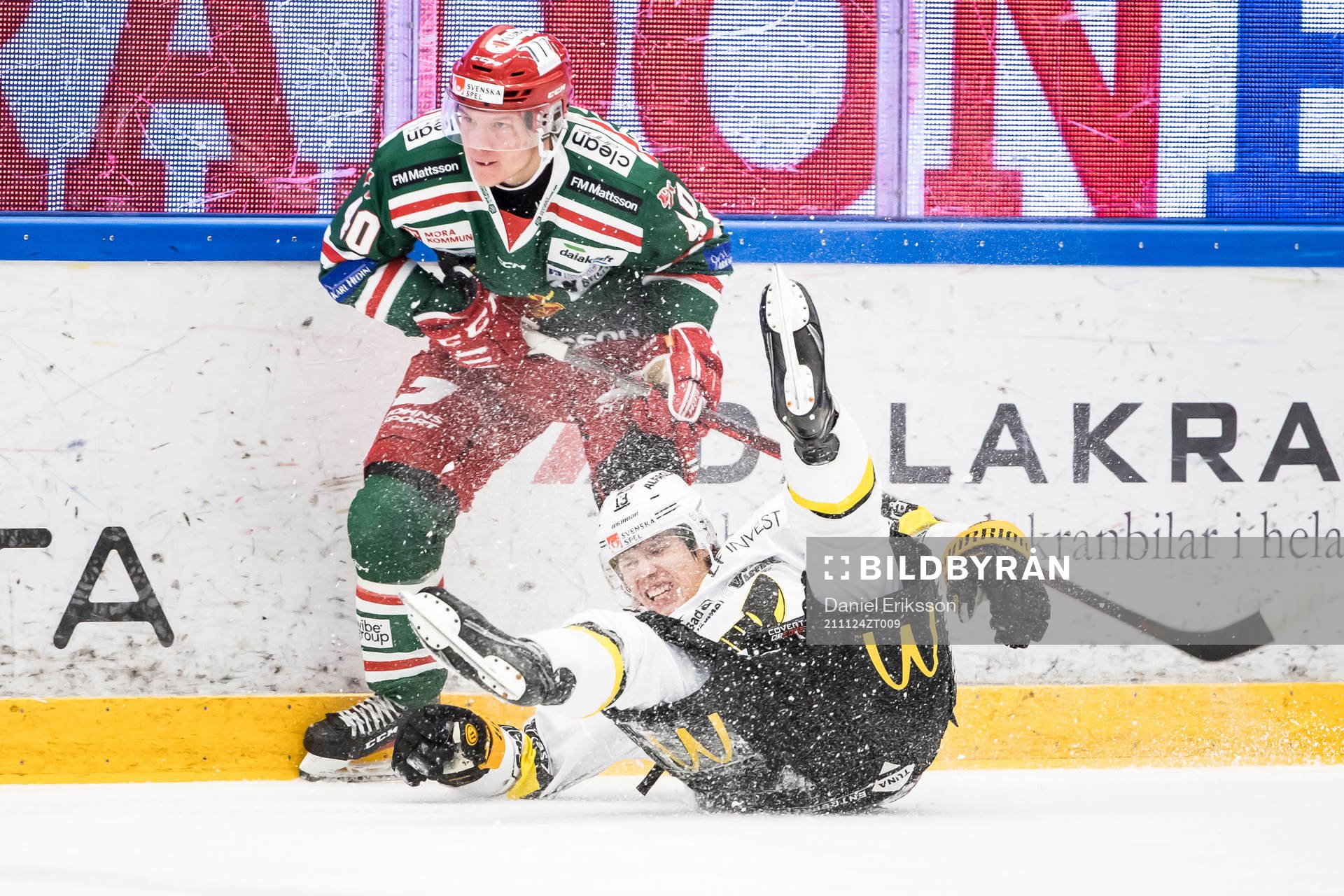 Moras Anton Heikkinen och Västerås Mikael Hakkarainen