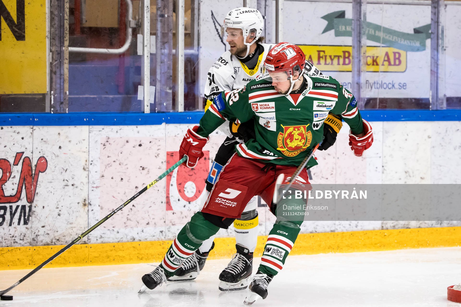 Västerås Daniel Gunnarsson och Moras Måns Carlsson