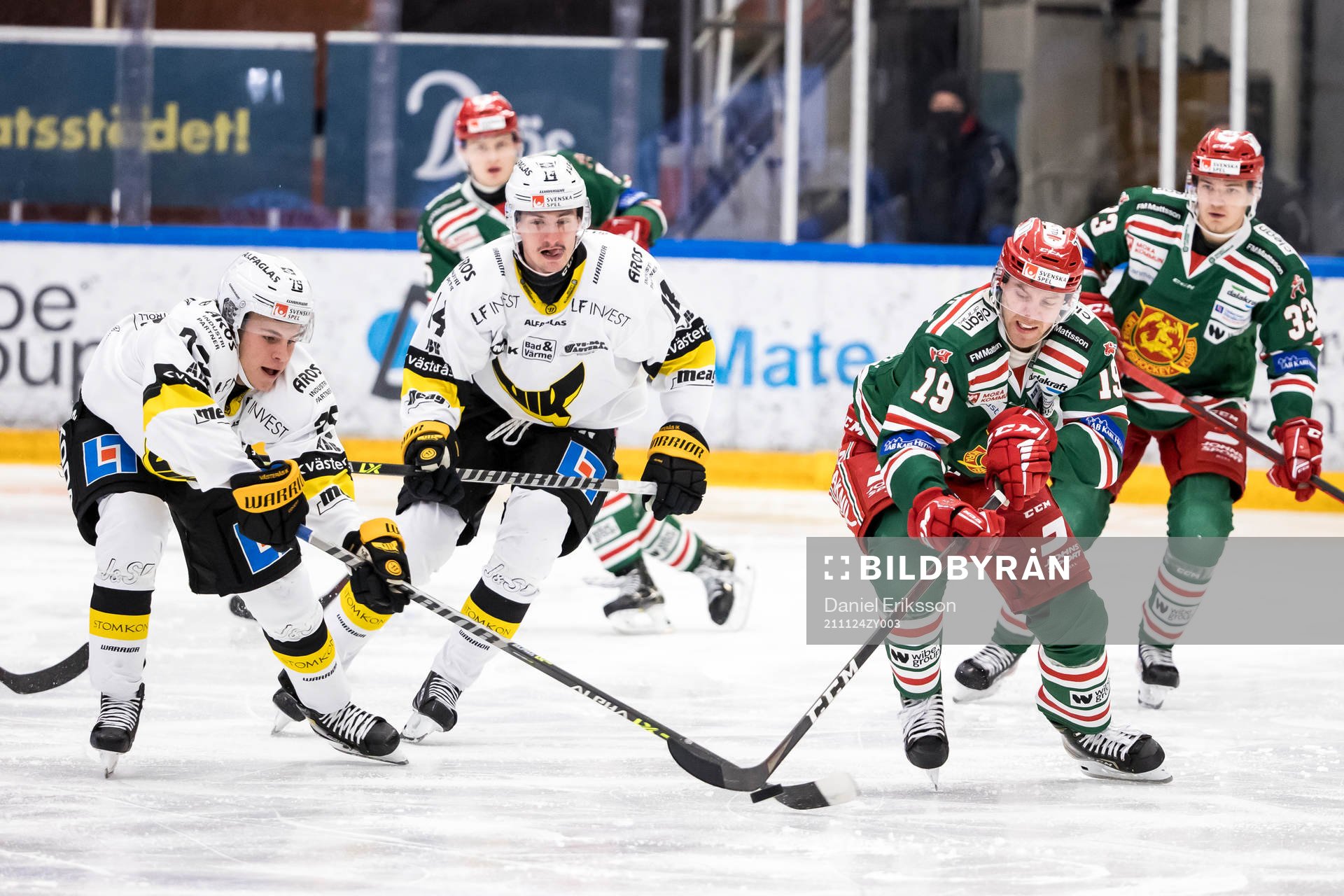 Västerås Lukas Zetterberg och Moras Filip Lennström