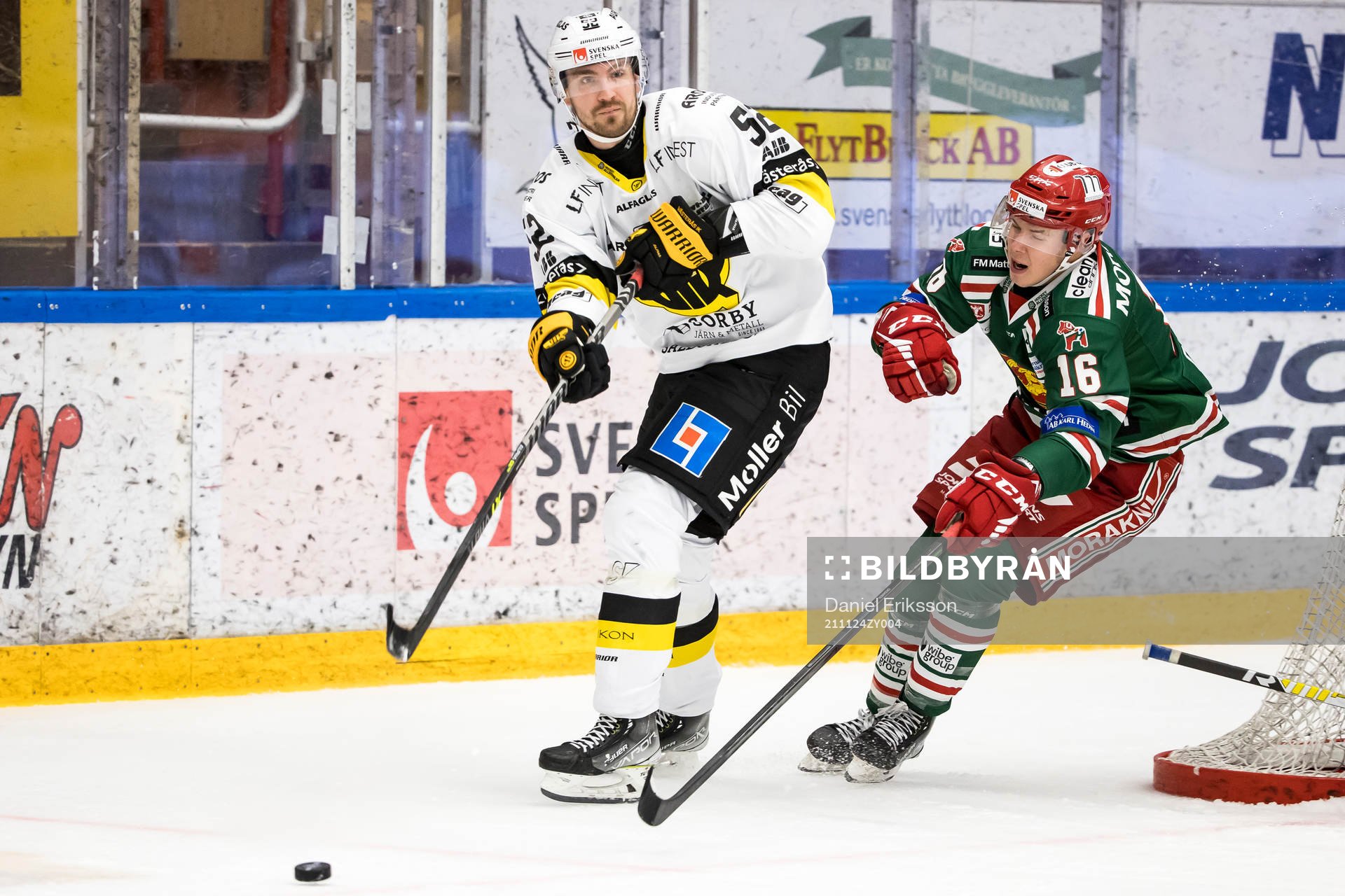 Västerås Alexander Lunsjö och Moras Emil Oksanen