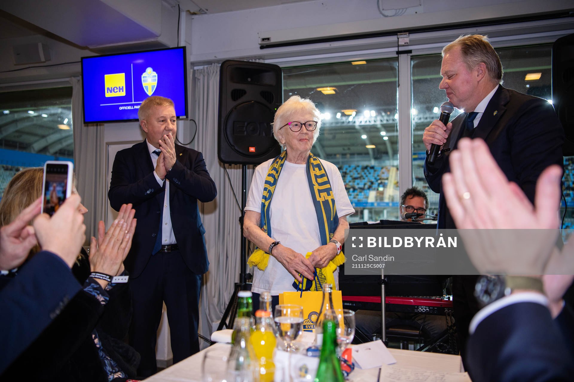 Ingrid Holmgren, the first Swedish female referee, and