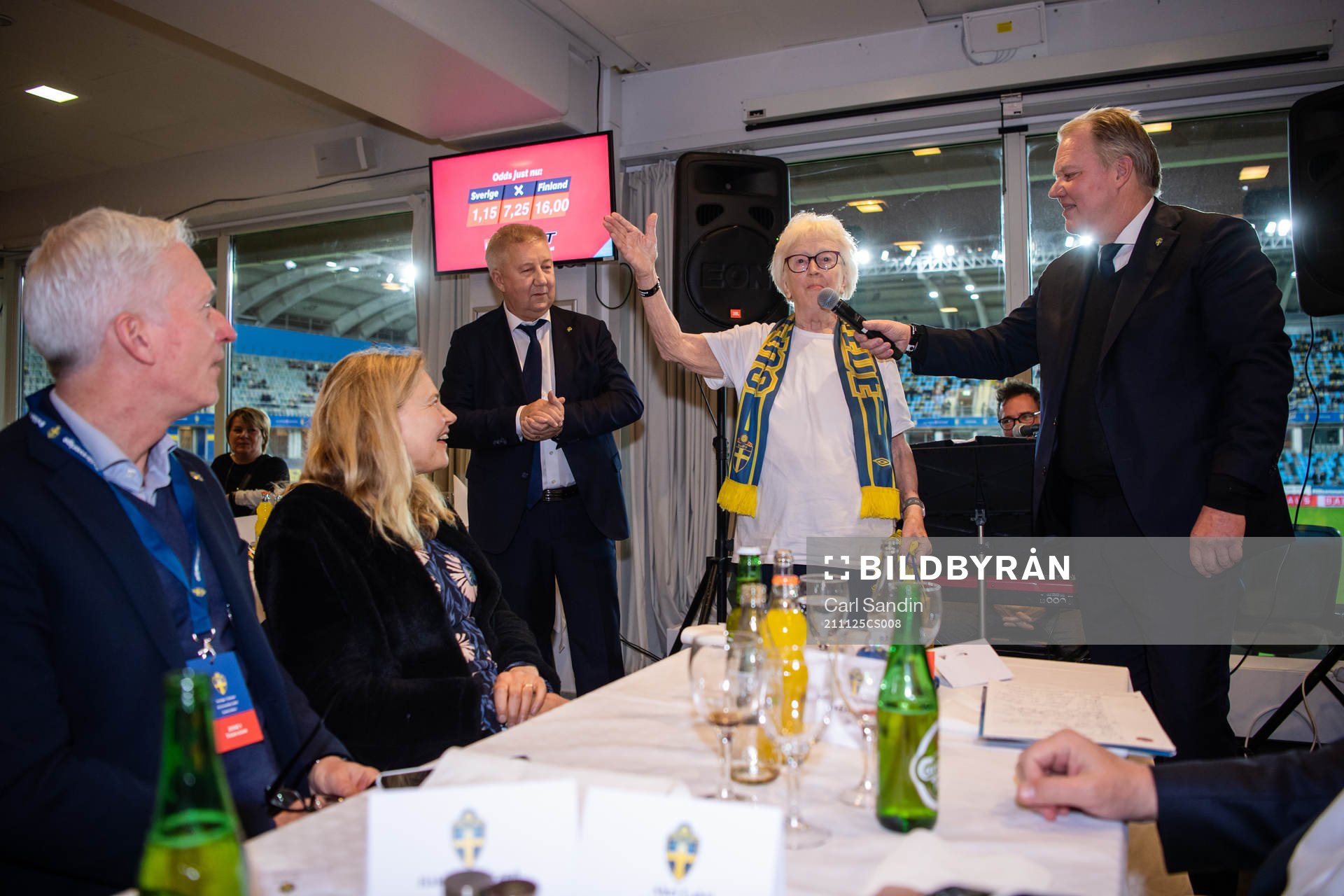 Ingrid Holmgren, the first Swedish female referee, and