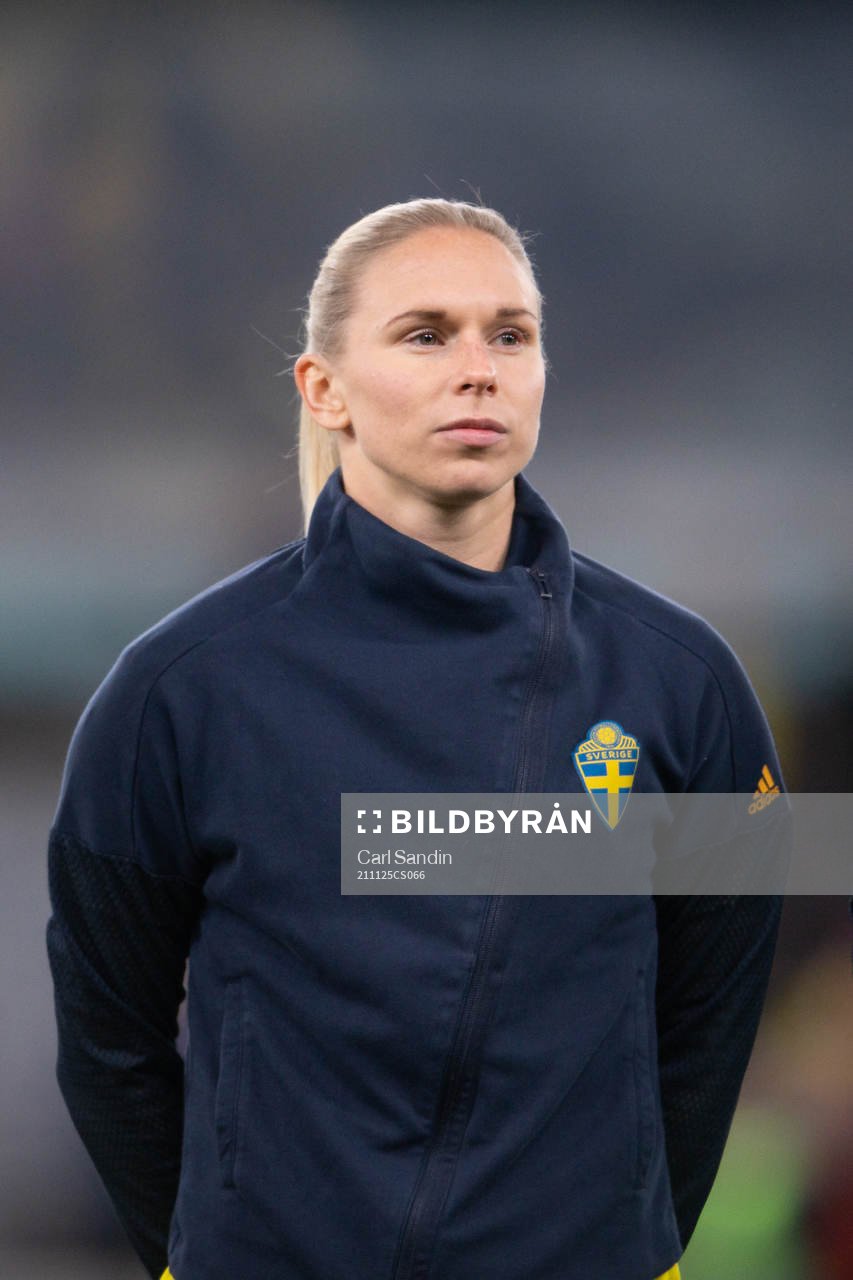 Jonna Andersson of Sweden at lineup