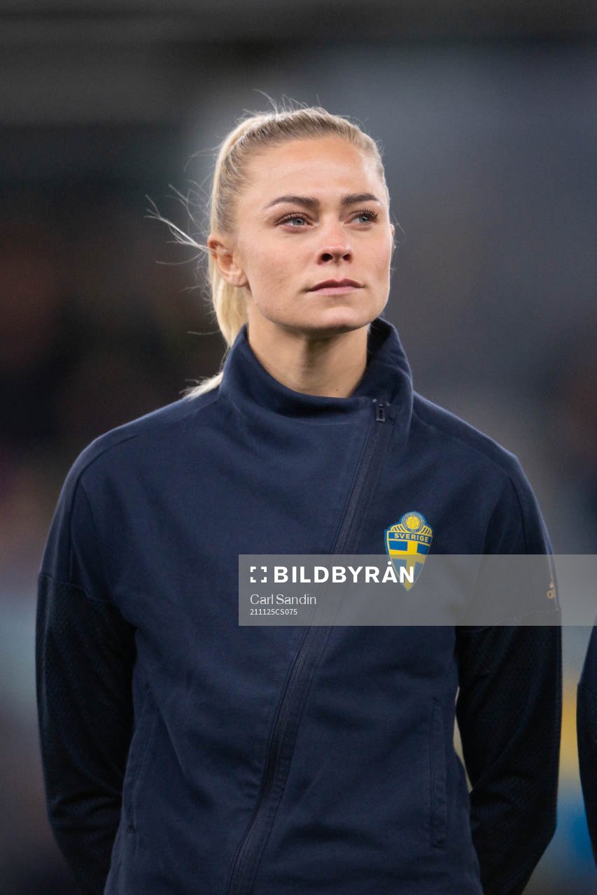 Fridolina Rolfö of Sweden at lineup