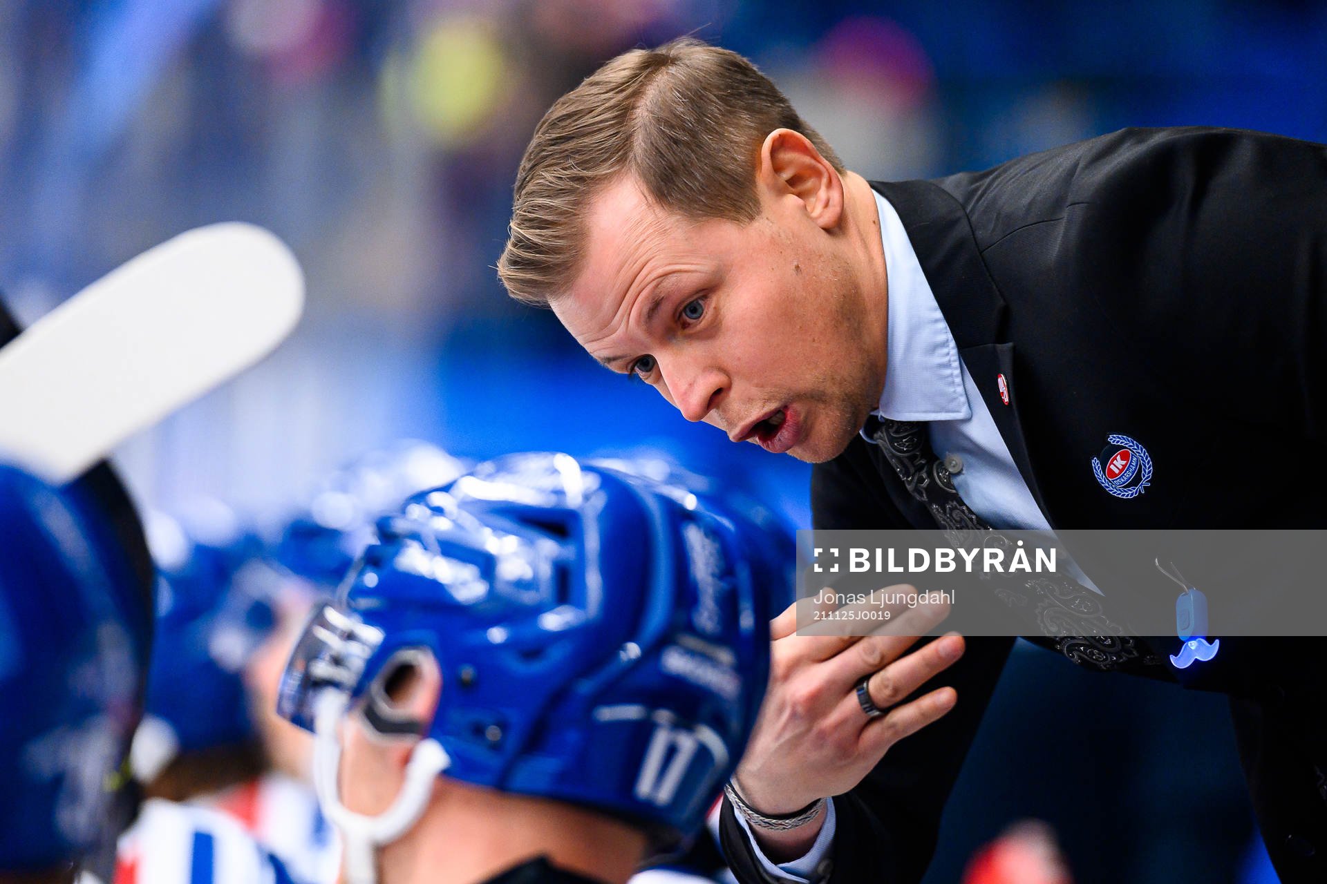 Oskarshamns tränare Martin Filander