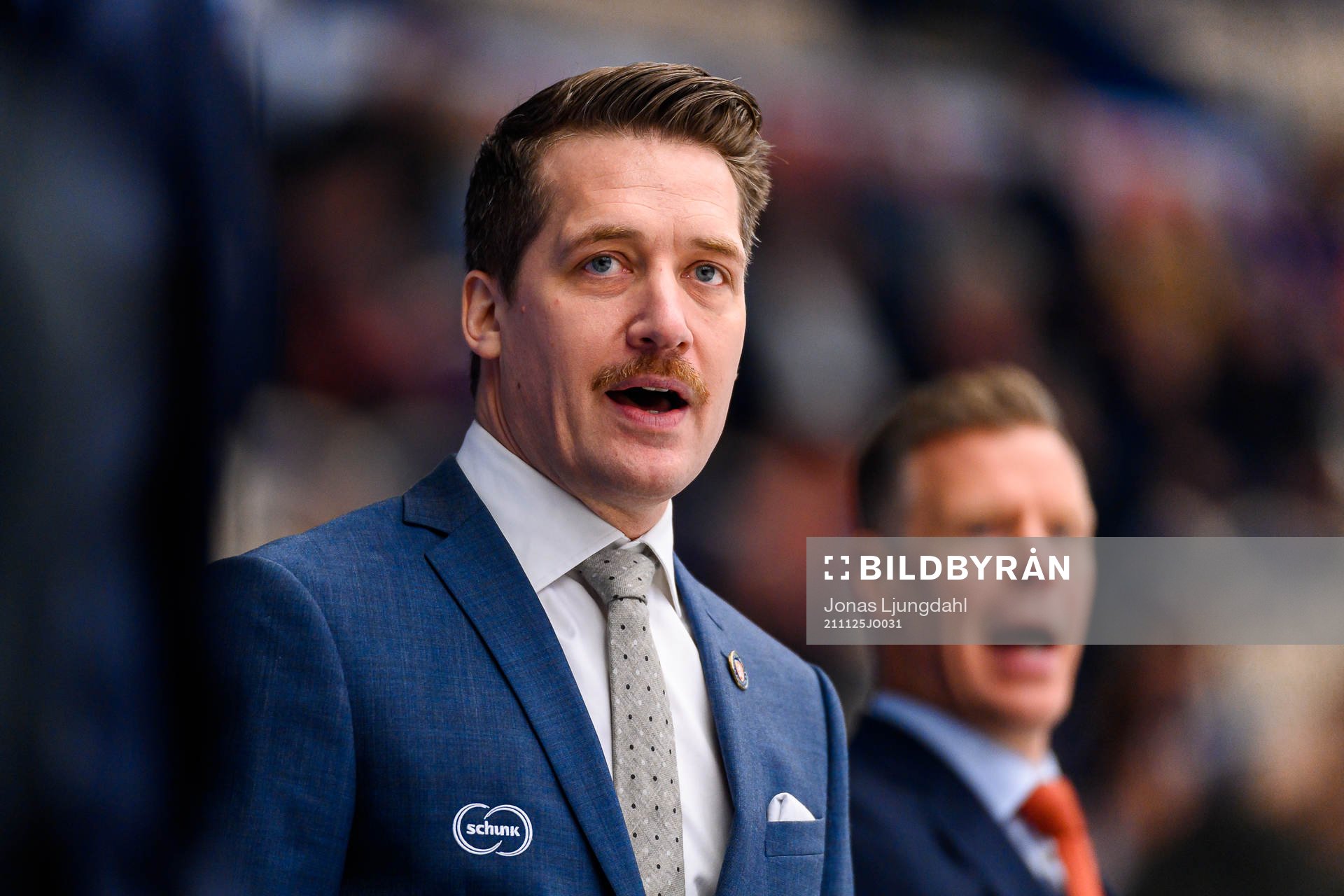 Växjös tränare Sam Hallam