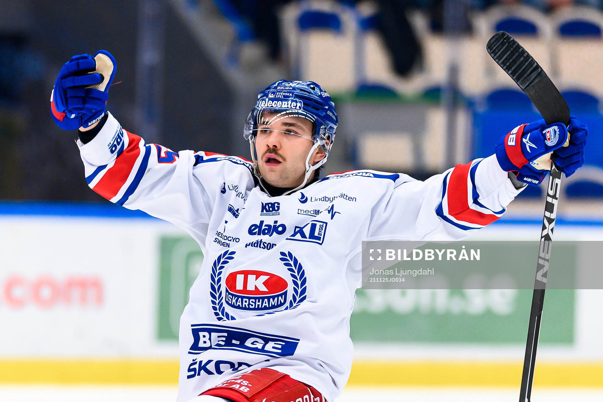 Oskarshamns David Quenneville jublar