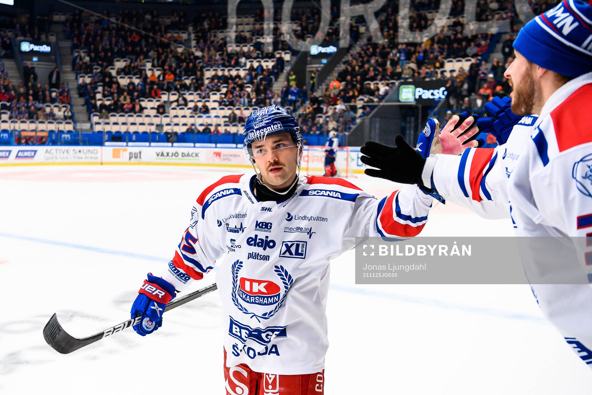 Oskarshamns David Quenneville jublar
