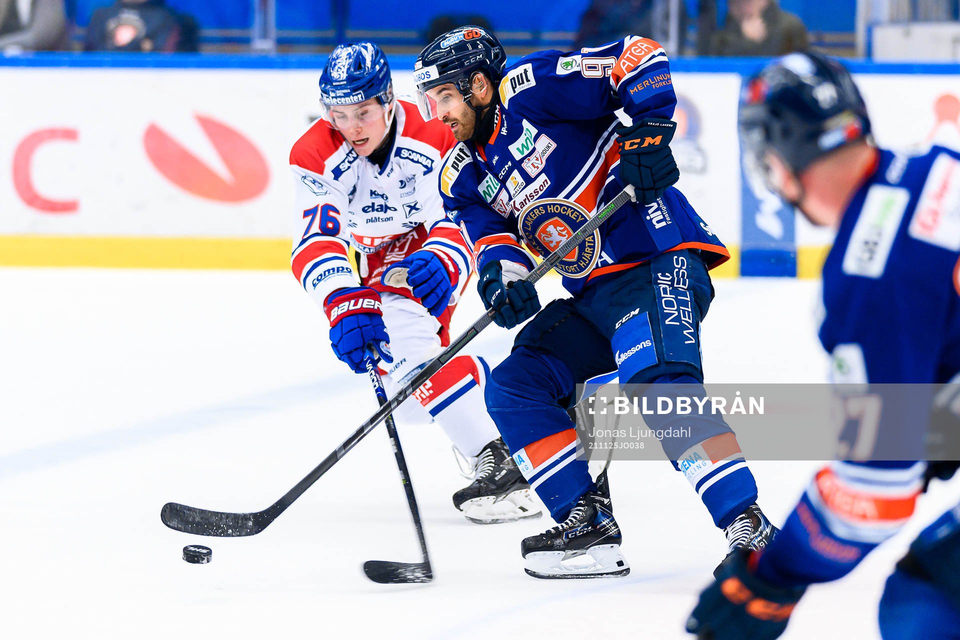 Oskarshamns Emil Martinsen Lilleberg och Växjös Andrew