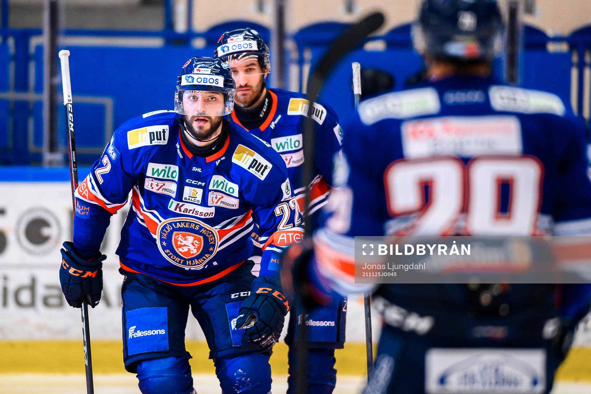 Växjös Tobias Rieder jublar