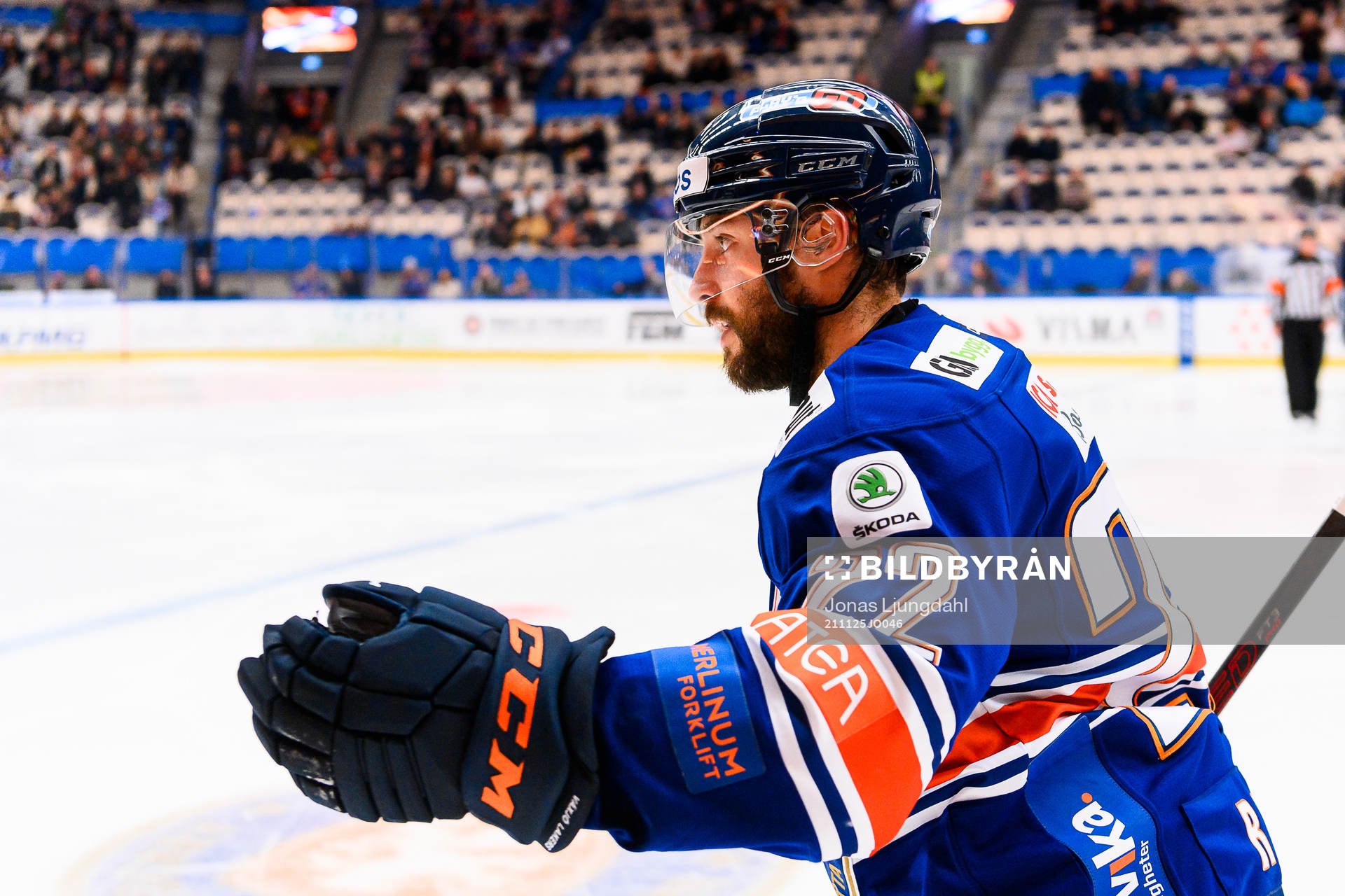 Växjös Tobias Rieder jublar