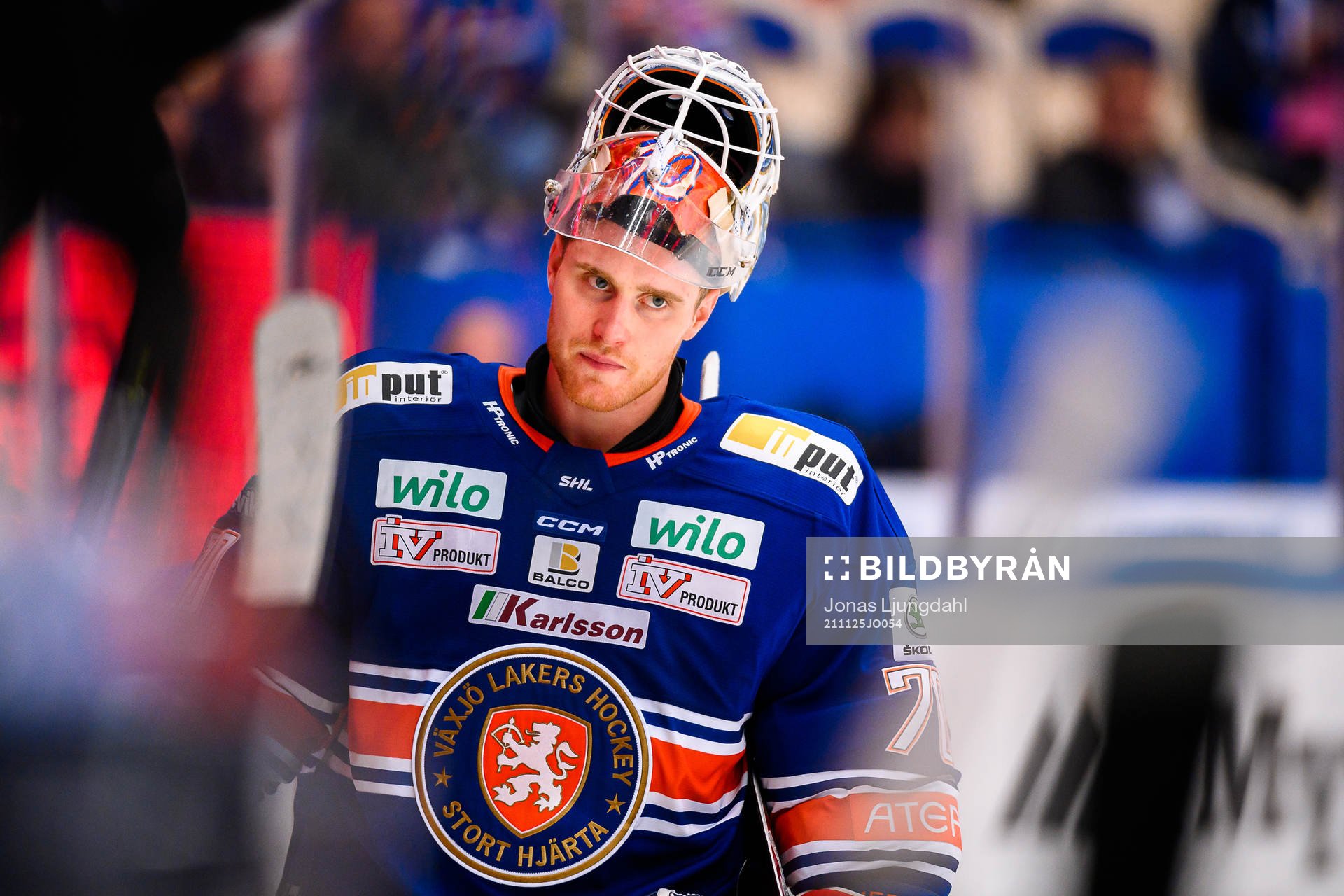 Växjös målvakt Adam Åhman