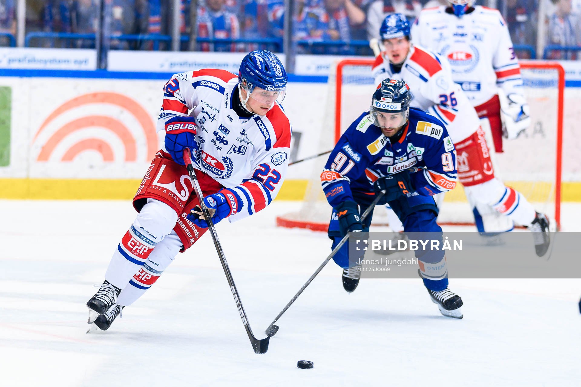 Oskarshamns John Dahlström och Växjös Andrew Calof