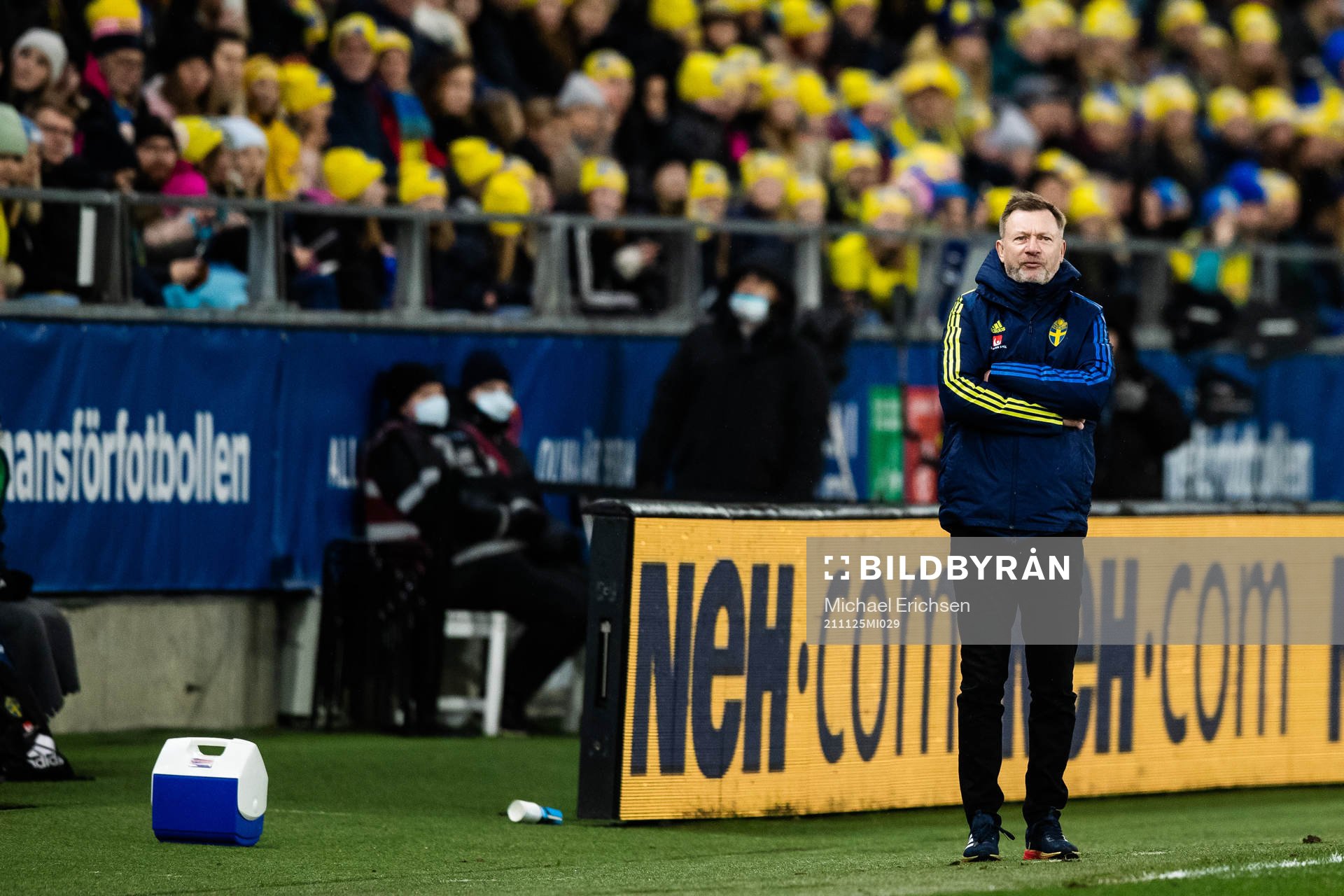Head coach Peter Gerhardsson of Sweden