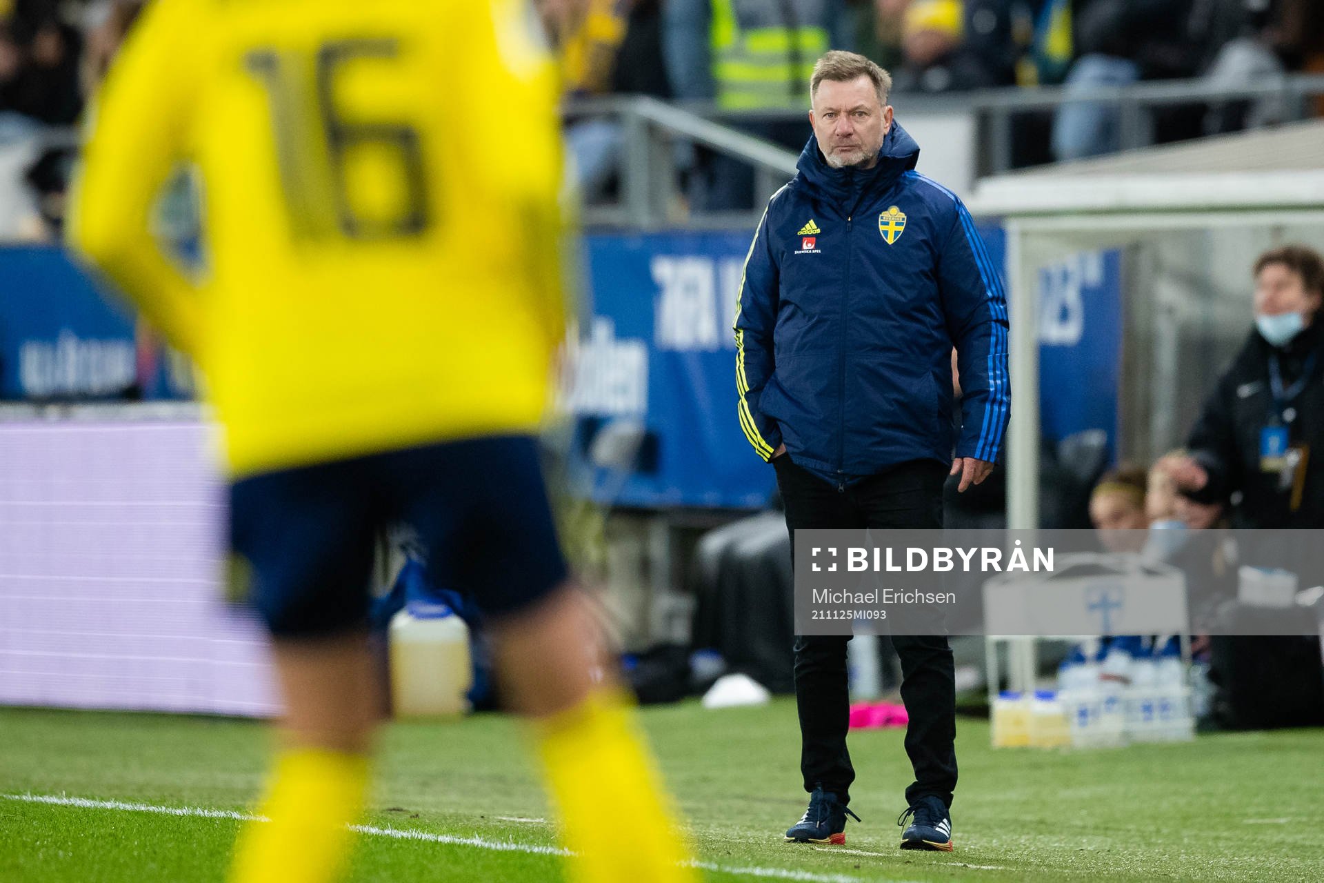 Head coach Peter Gerhardsson of Sweden