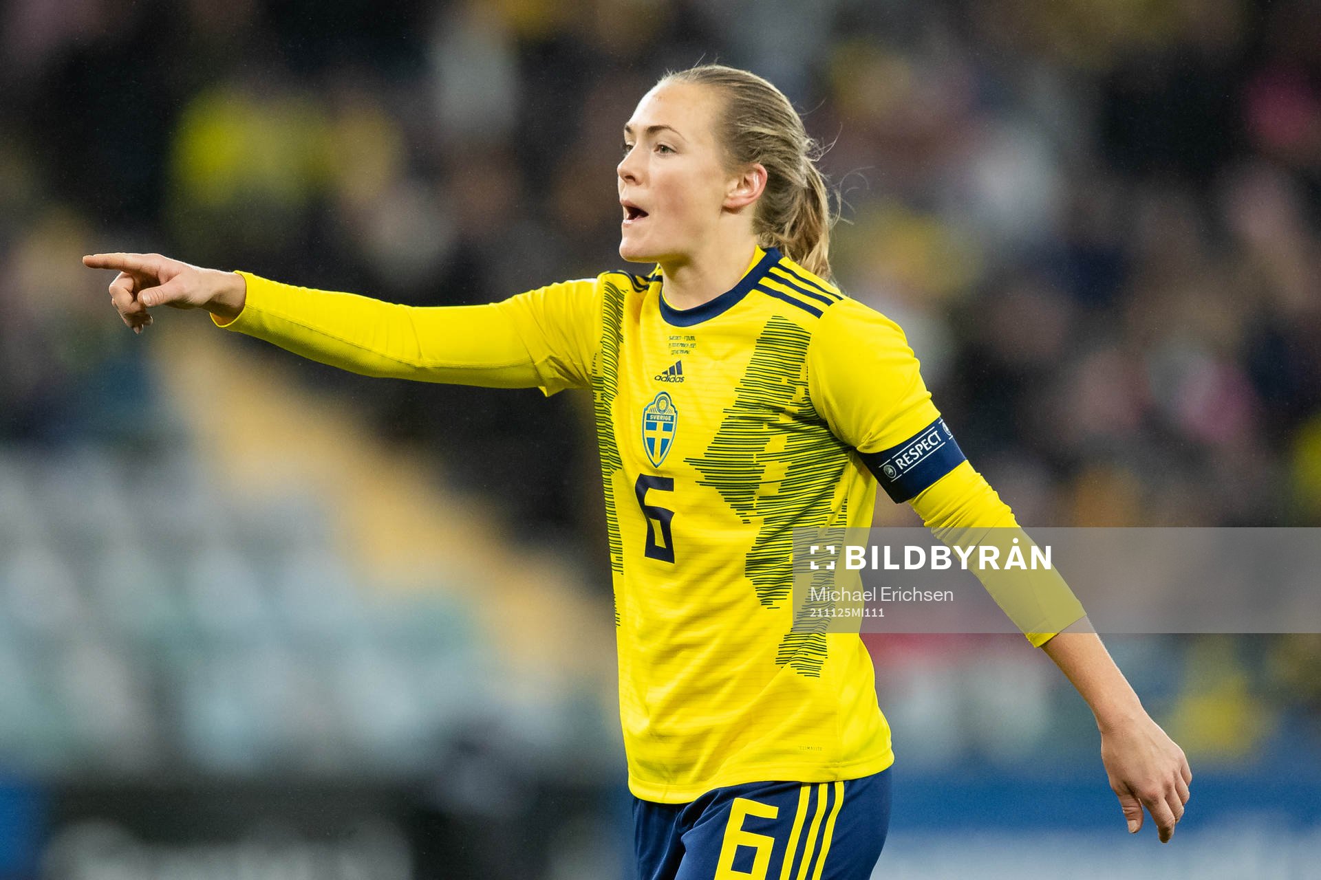 Magdalena Eriksson of Sweden