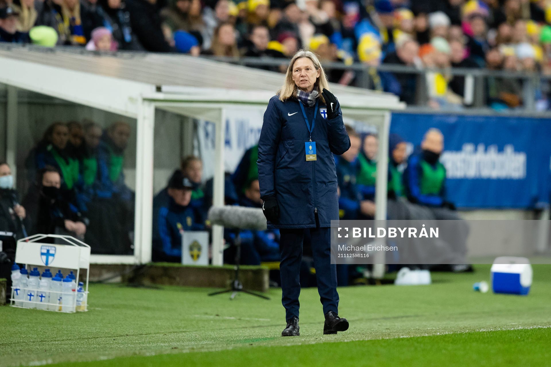 Head coach Anna Signeul of Finland