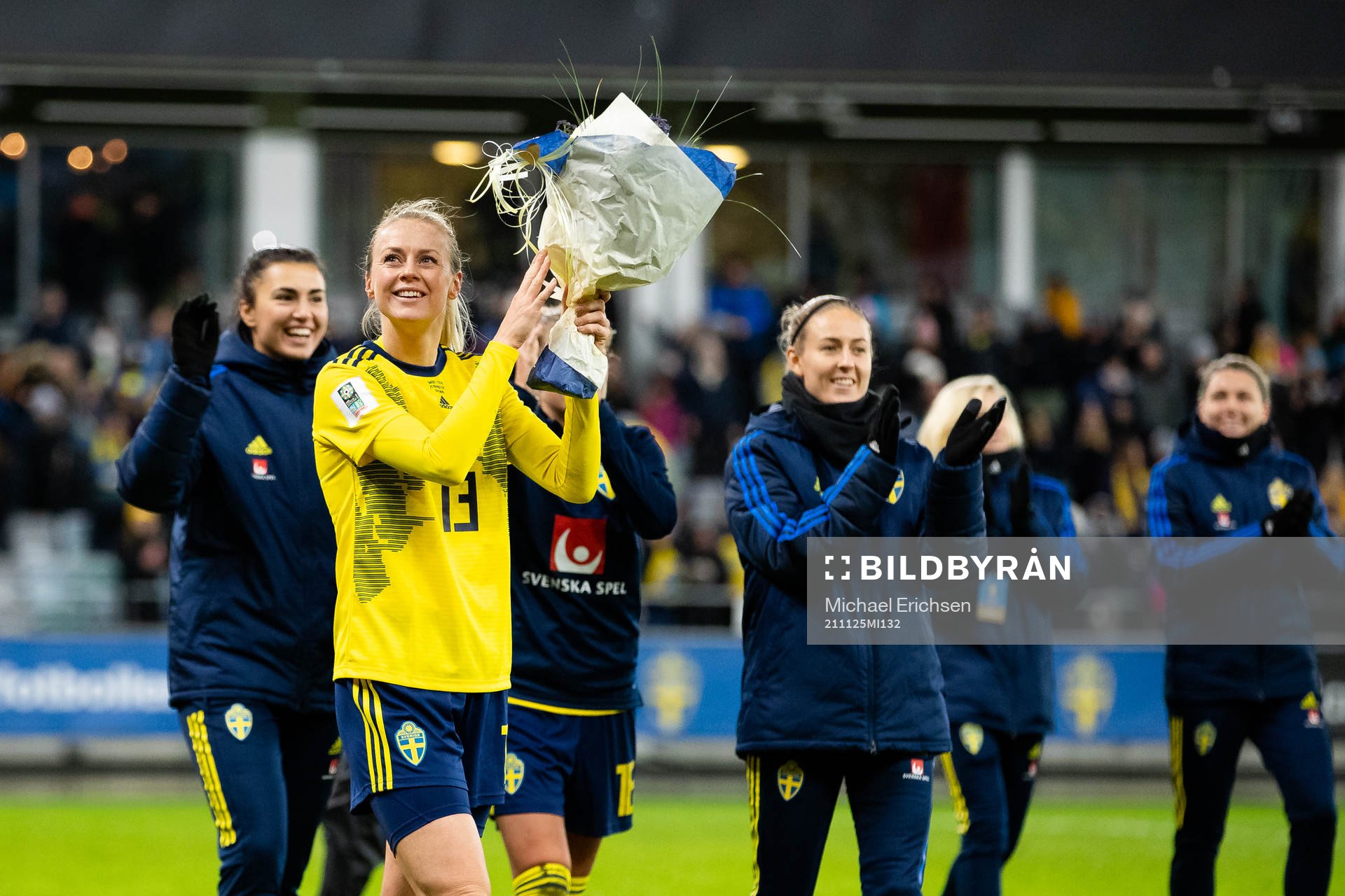 Amanda Ilestedt of Sweden
