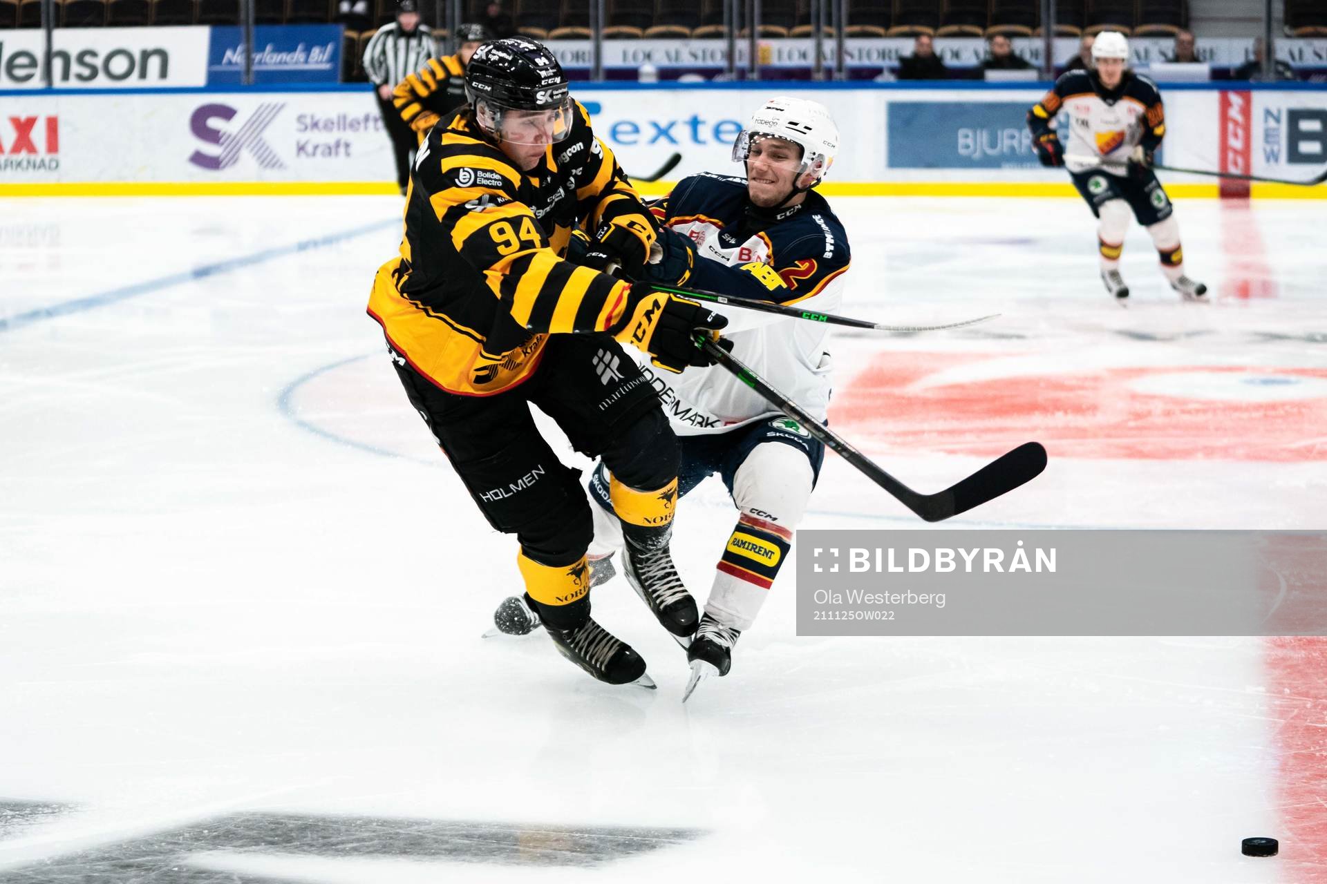 Skellefteås Linus Karlsson och Djurgårdens William Eklund