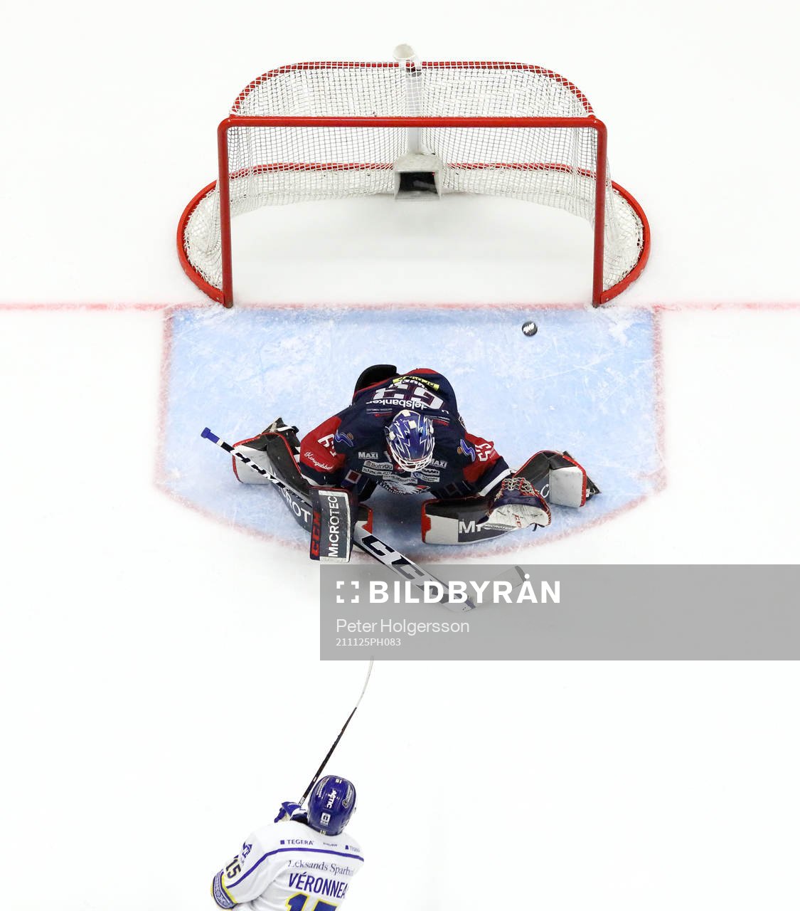 Leksands Max Veronneau gör avgörande mål på straff