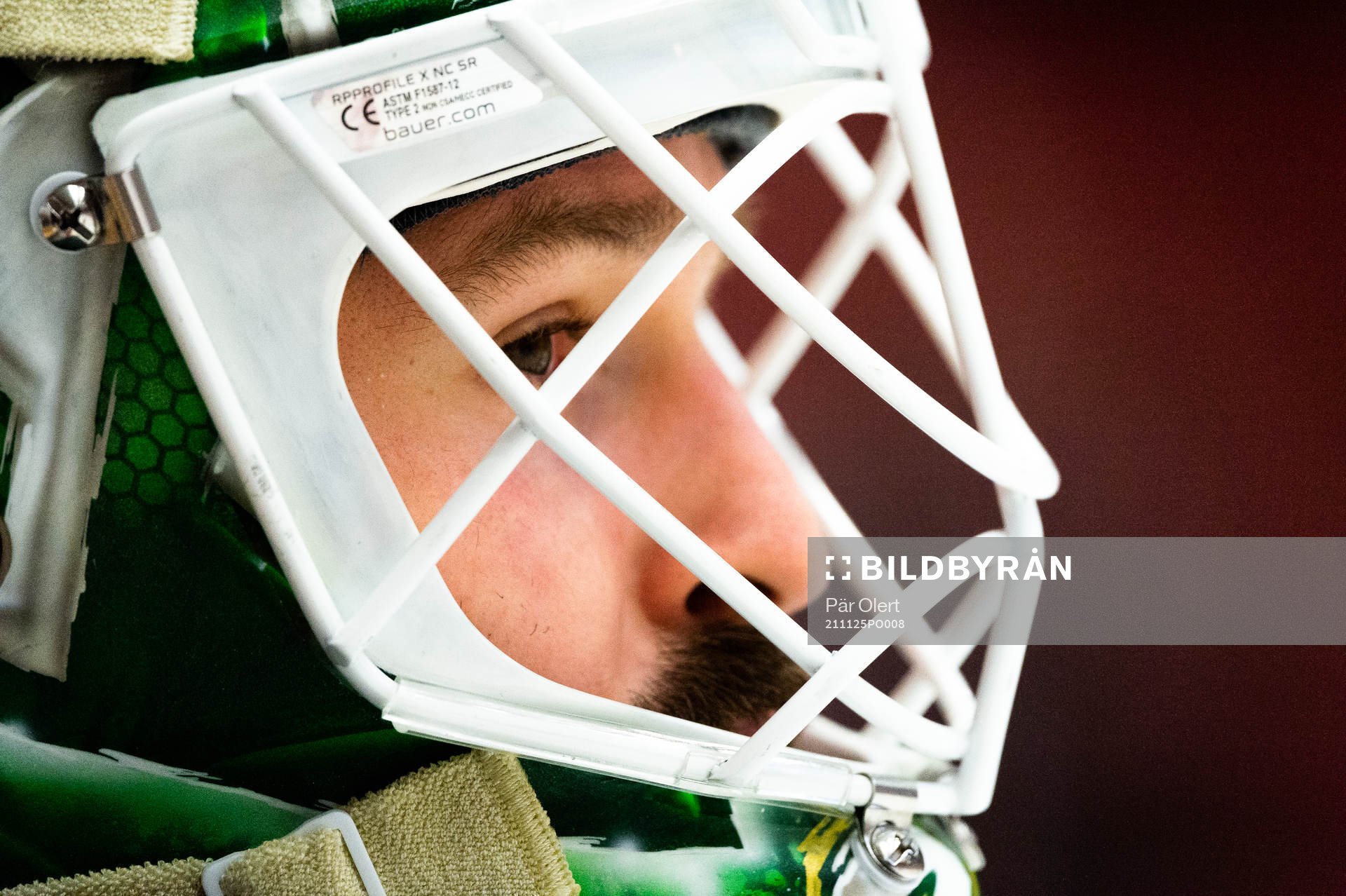 Färjestads målvakt Henrik Haukeland