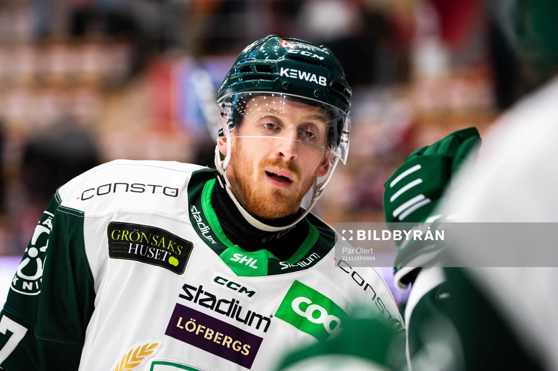 Färjestads Pontus Widerström jublar