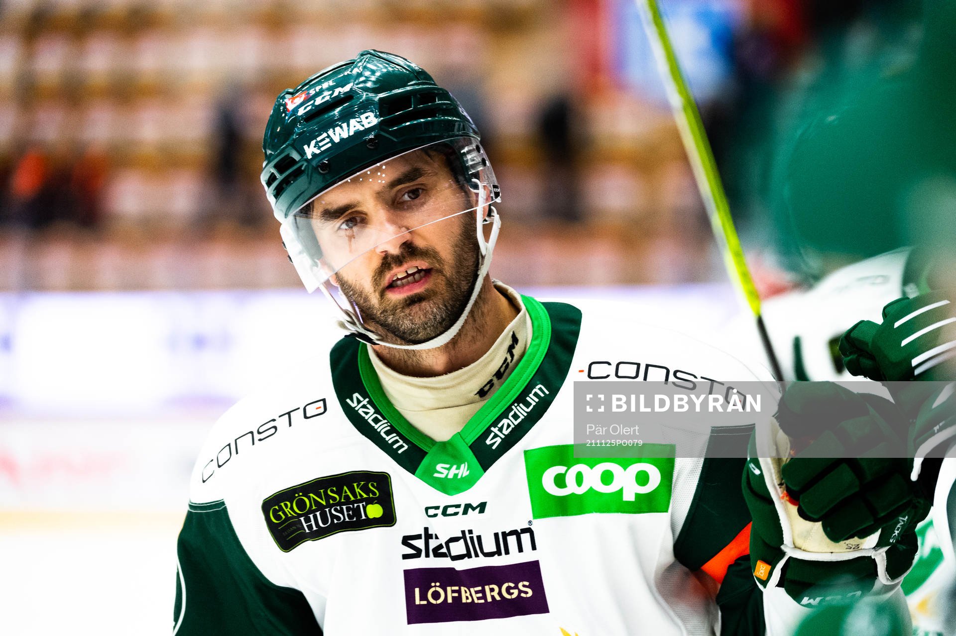 Färjestads Martin Johansson jublar