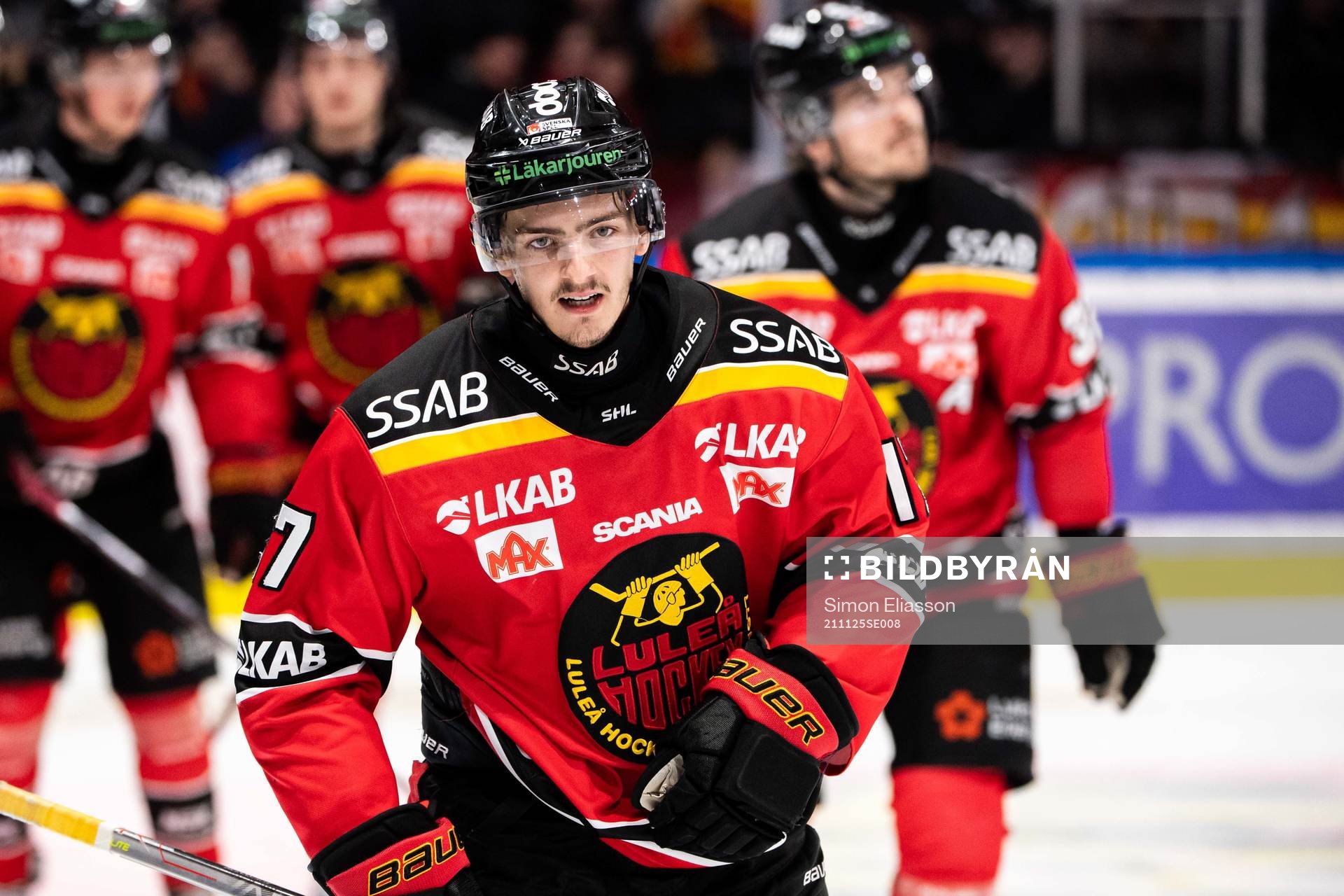 Luleås Isac Brännström jublar