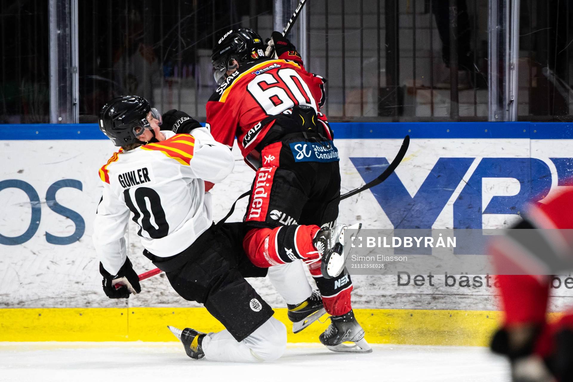 Brynäs Noel Gunler och Luleås Julius Honka