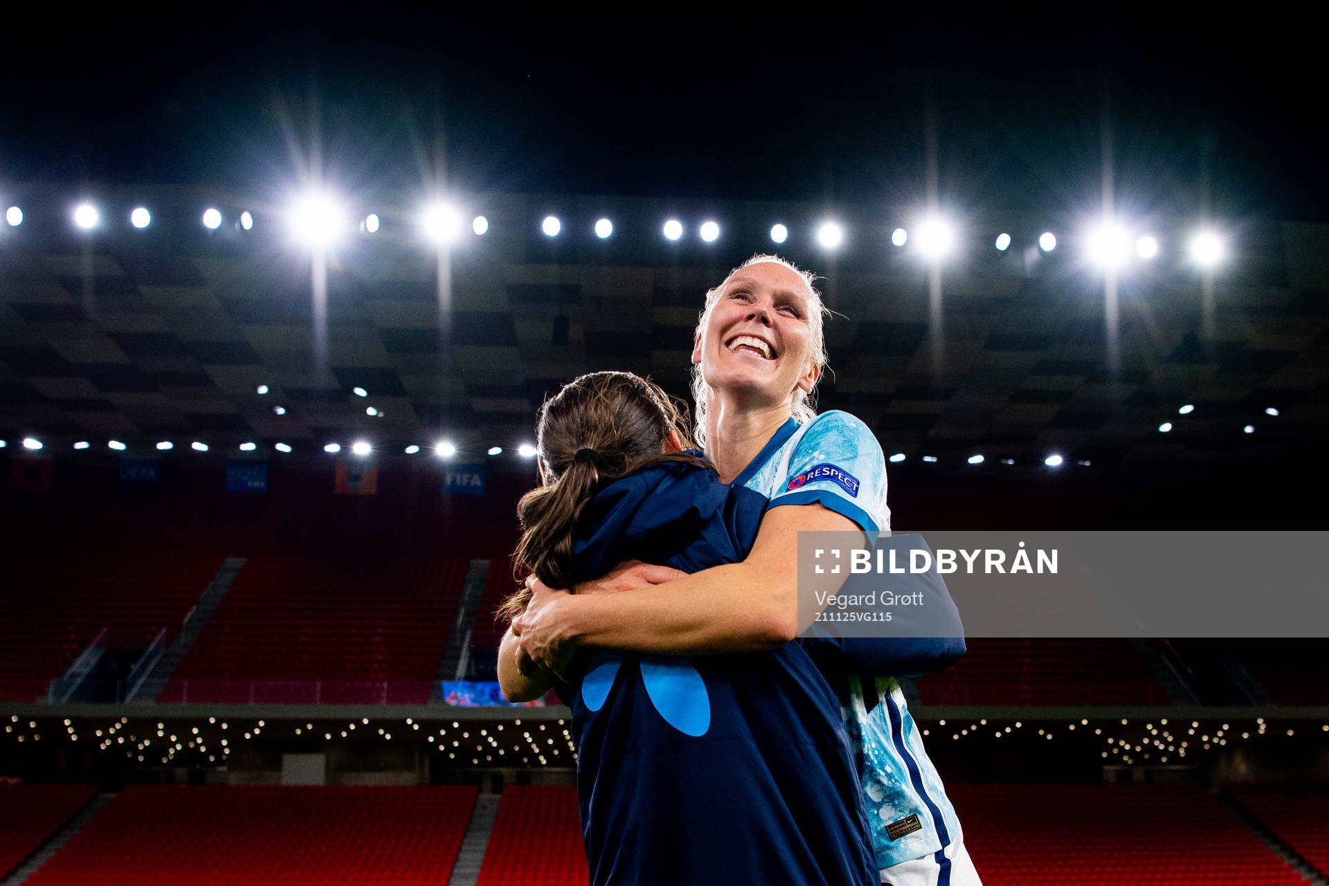 Tuva Hansen and Maria Thorisdottir of Norway