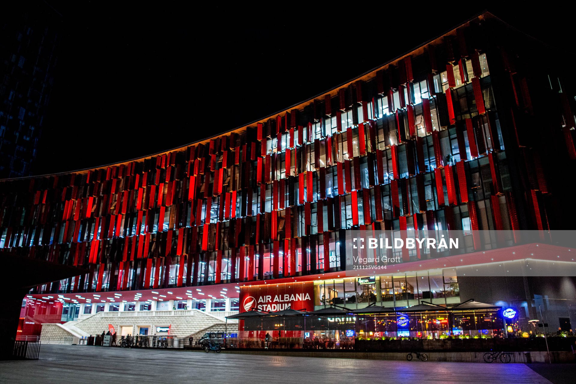 General view of Air Albania Stadium