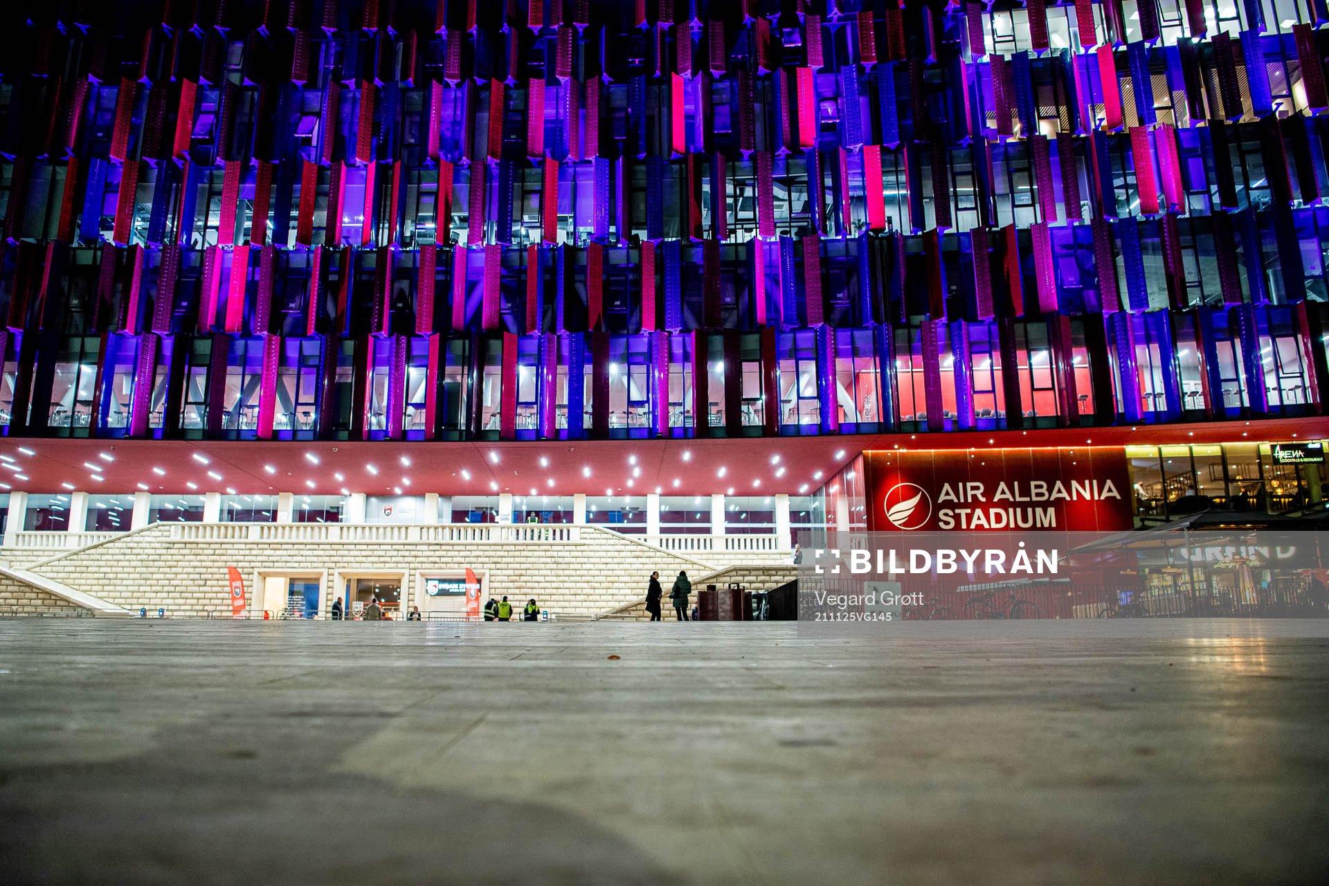 General view of Air Albania Stadium