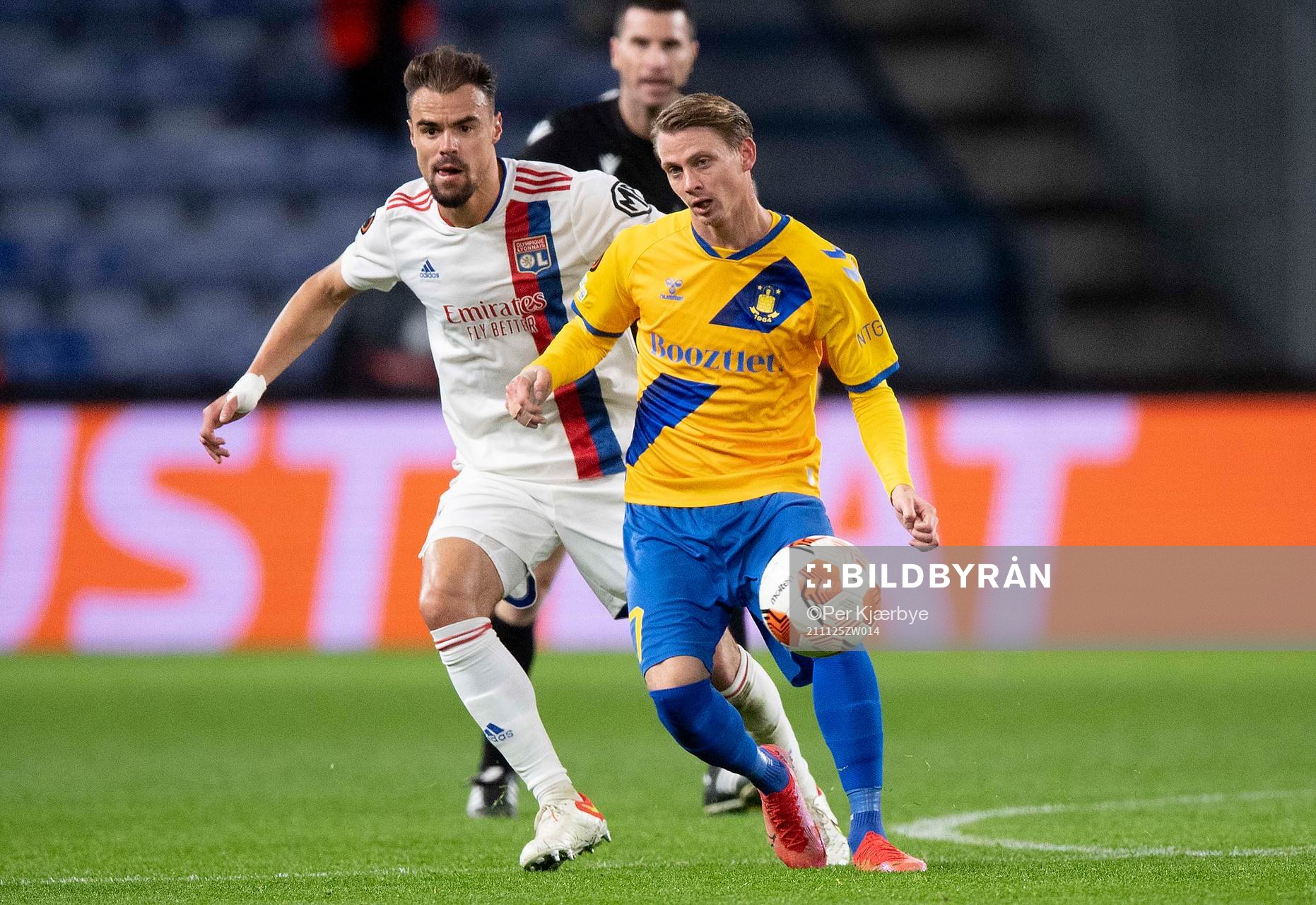 [DK=20211125: Damien Da Silva, Lyon Simon Hedlund Brøndby