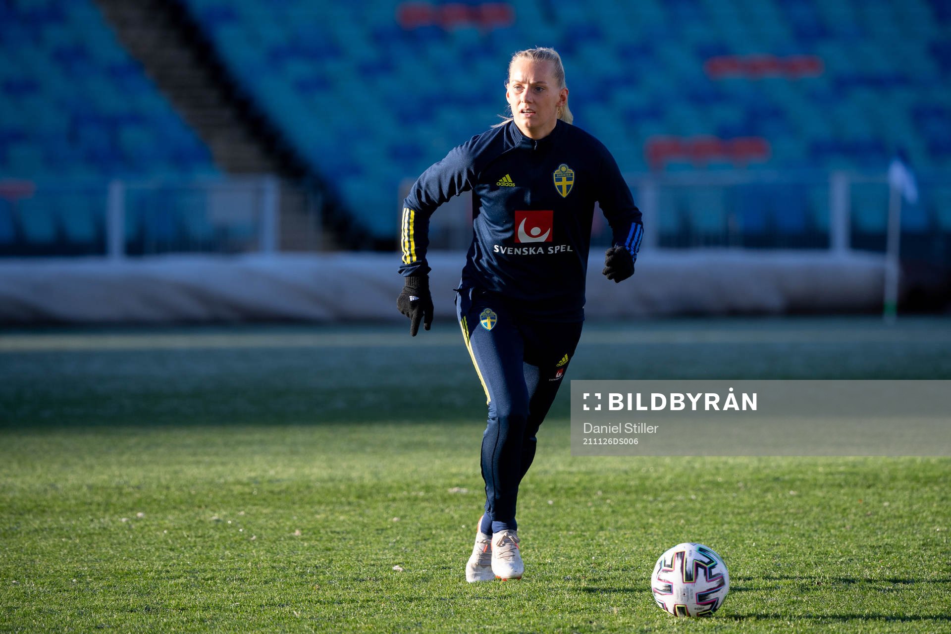 Stina Blackstenius of the Swedish women's national football