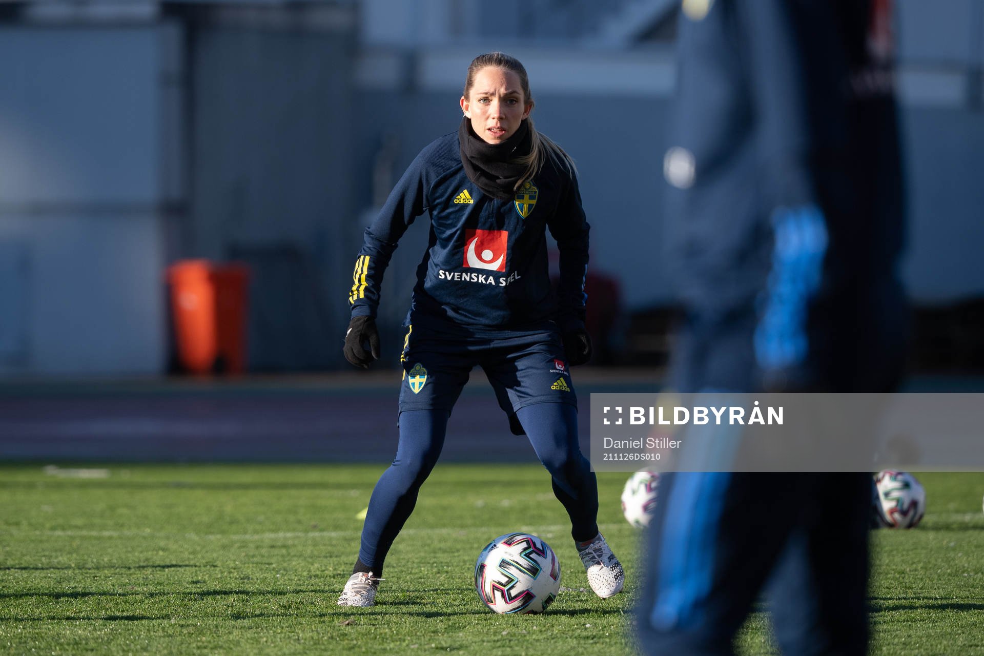 Elin Rubensson of the Swedish women's national football team