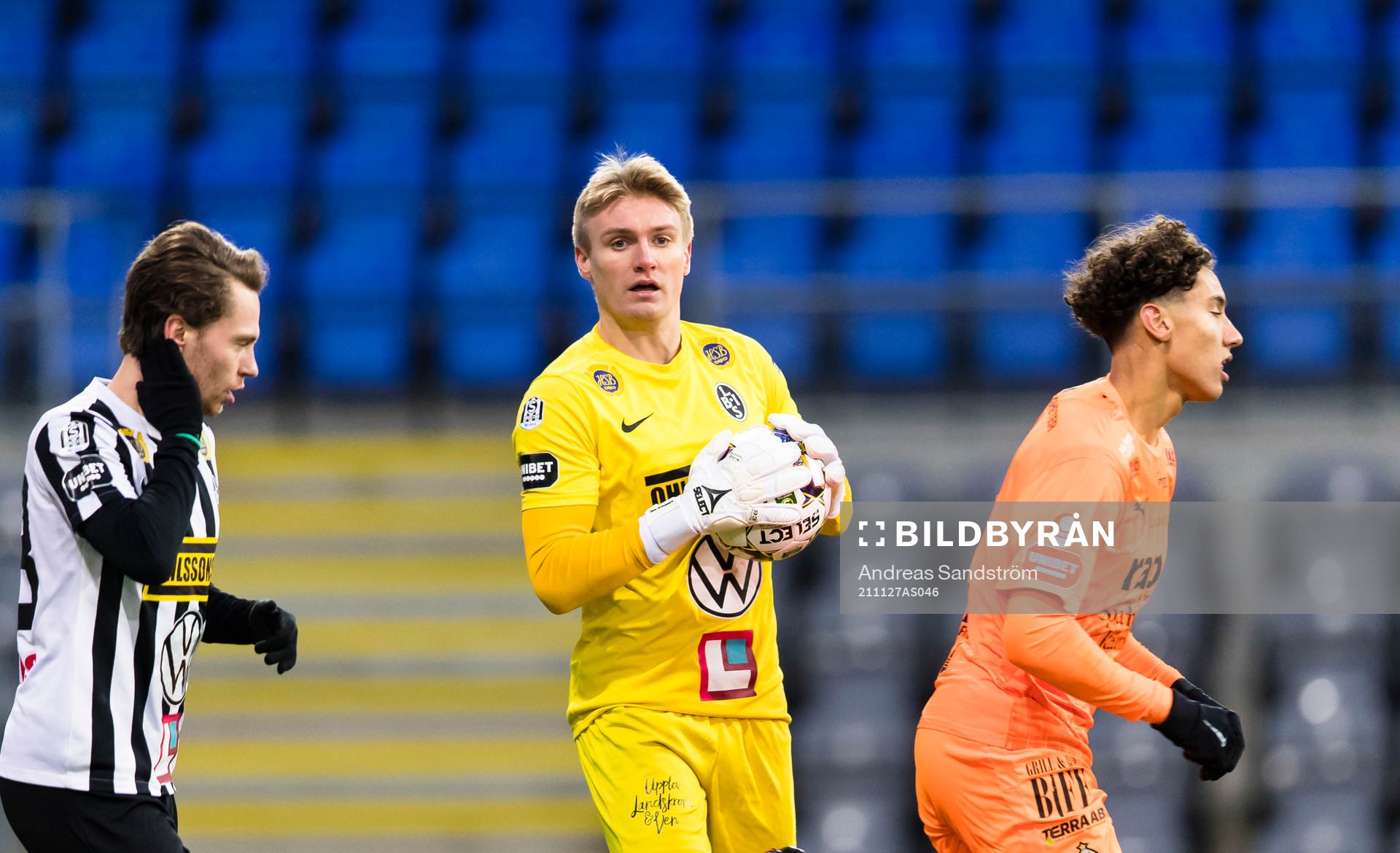 Landskronas målvakt Svante Hildeman