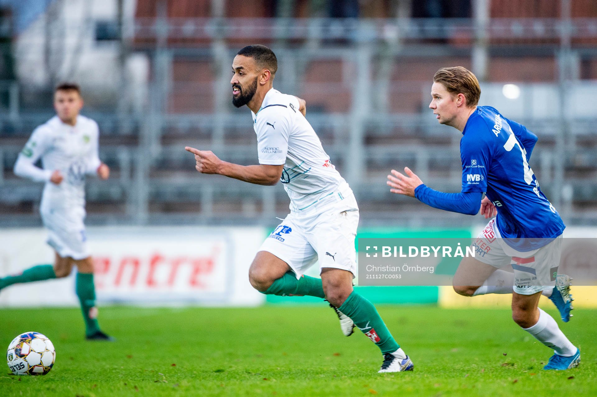 Jönköpings Junes Barny mot Trelleborgs Johan Blomberg