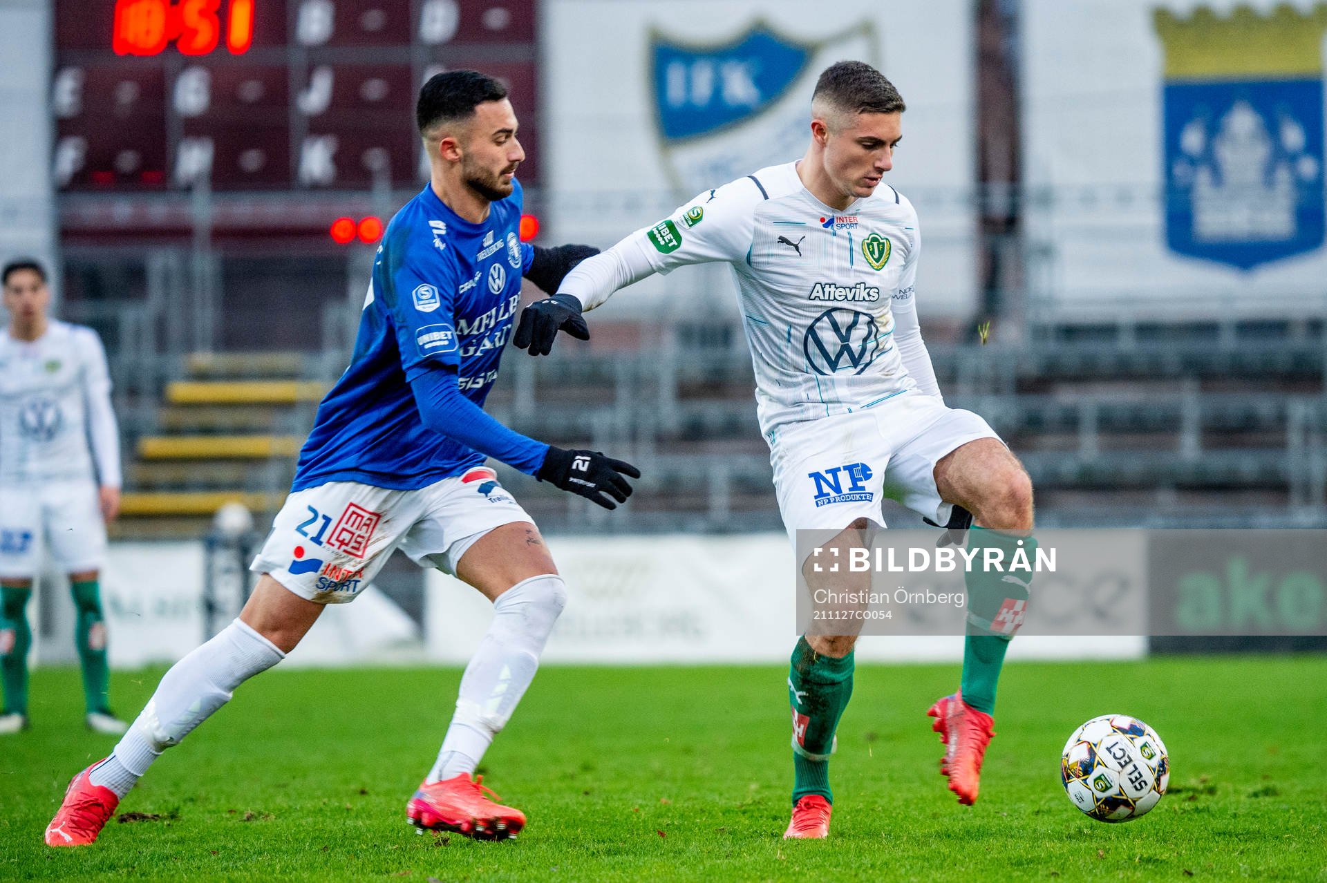 Trelleborgs Simon Amin mot Jönköpings Marko Nikolic