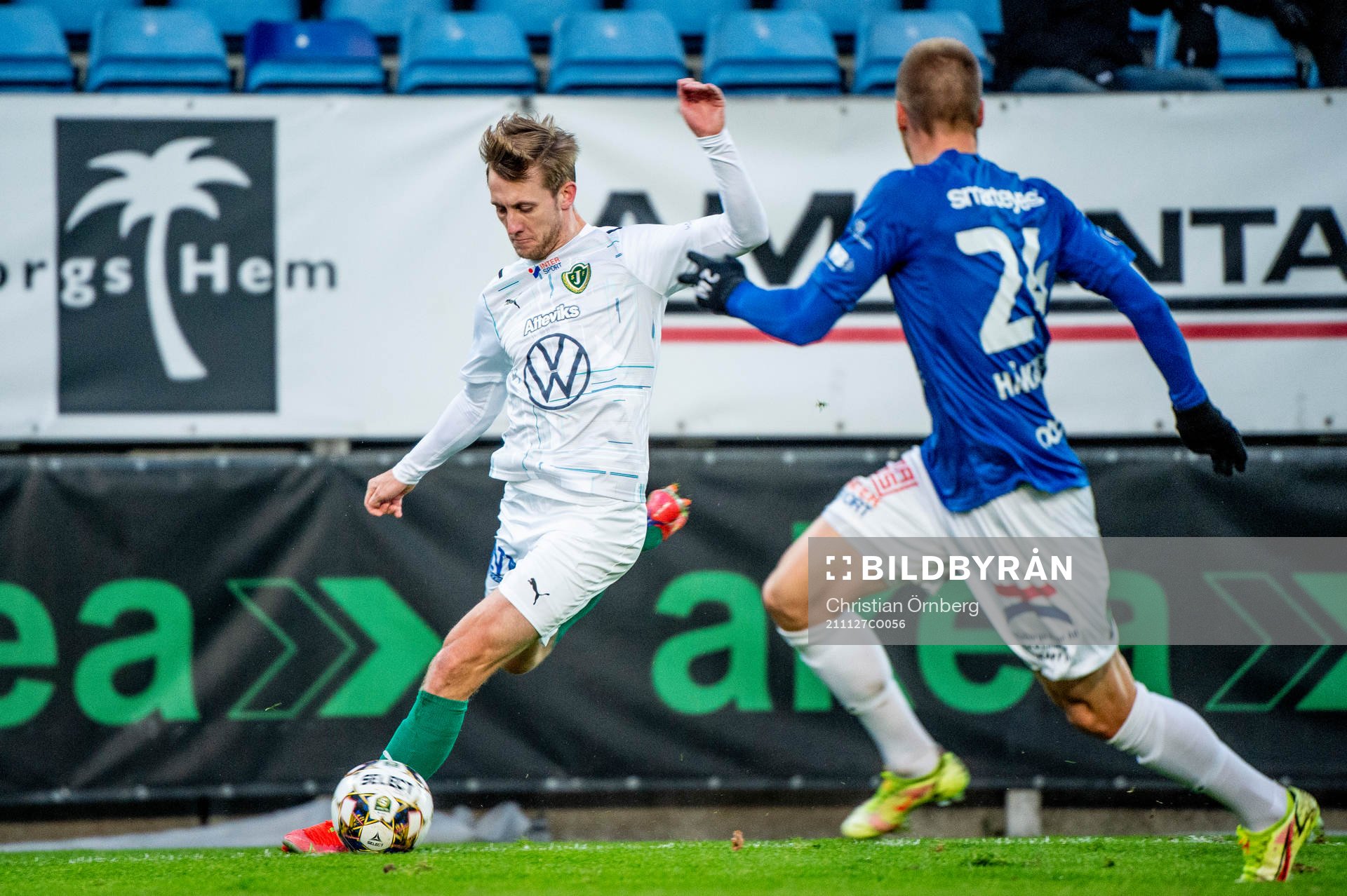 Jönköpings Jesper Svensson mot Trelleborgs Mattias