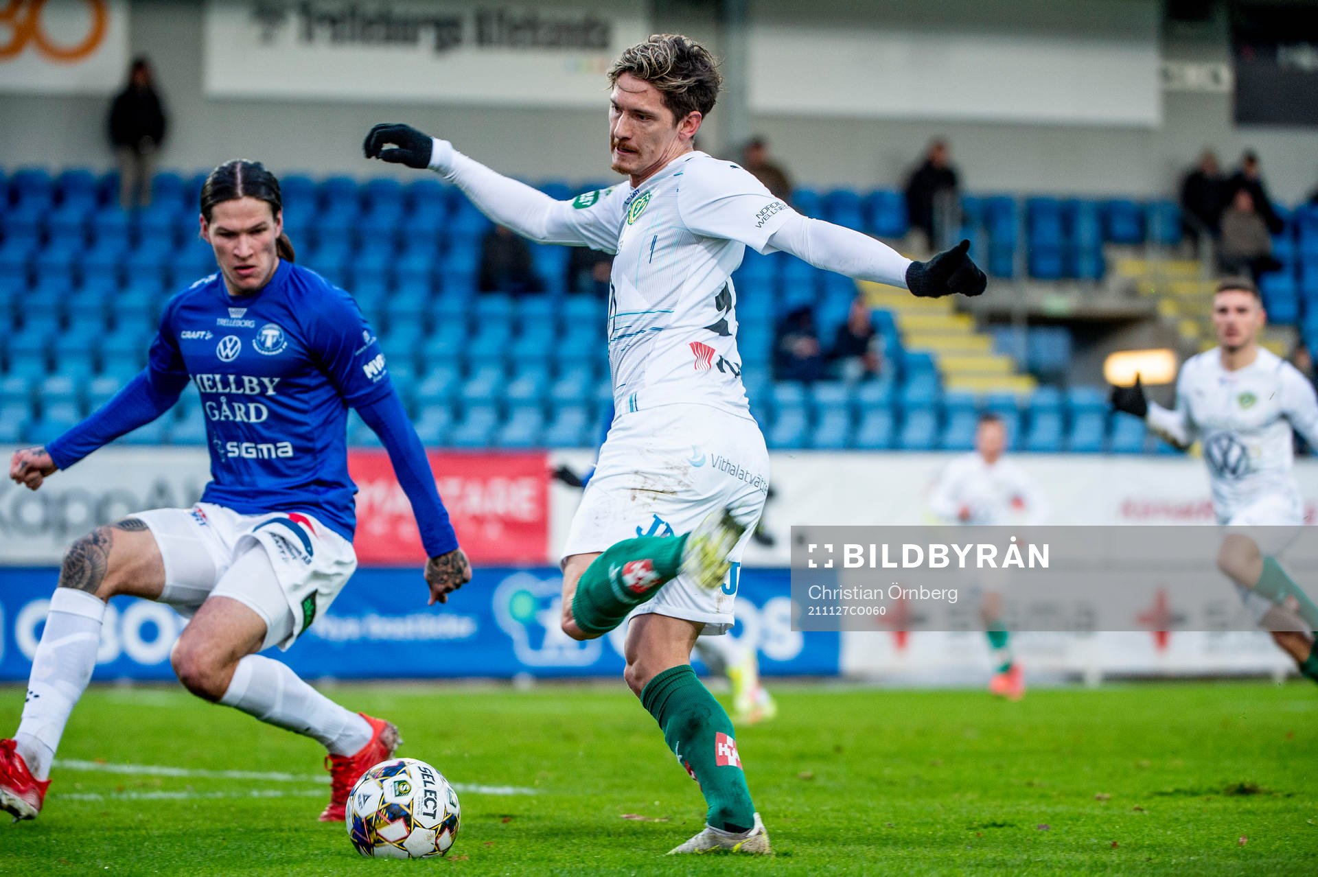 Jönköpings Robin Book mot Trelleborgs Isak Jönsson