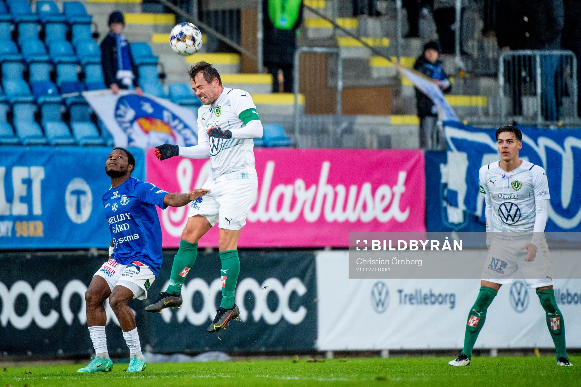 Jönköpings Fredric Fendrich mot Trelleborgs Mouhammed Ali