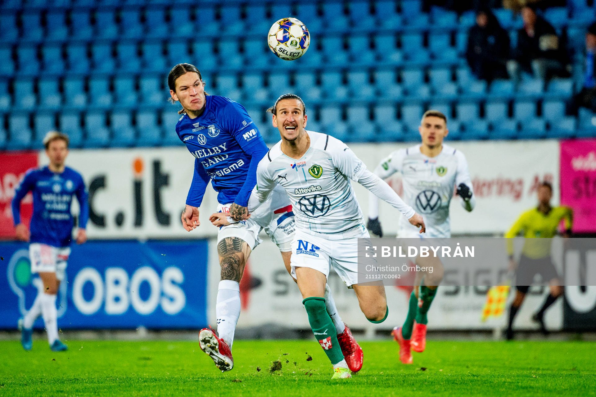 Jönköpings Edin Hamidovic mot Trelleborgs Isak Jönsson