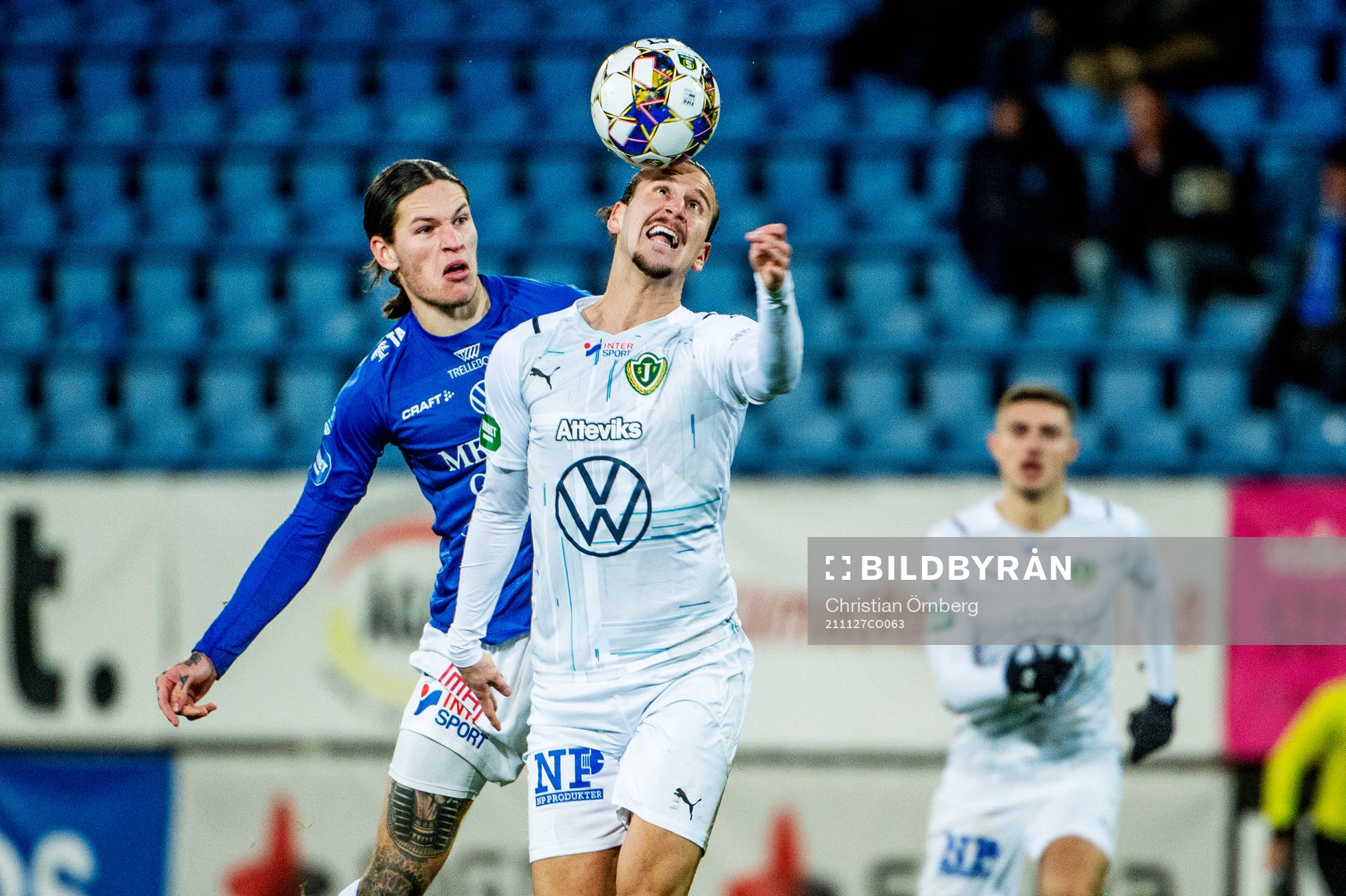 Jönköpings Edin Hamidovic mot Trelleborgs Isak Jönsson