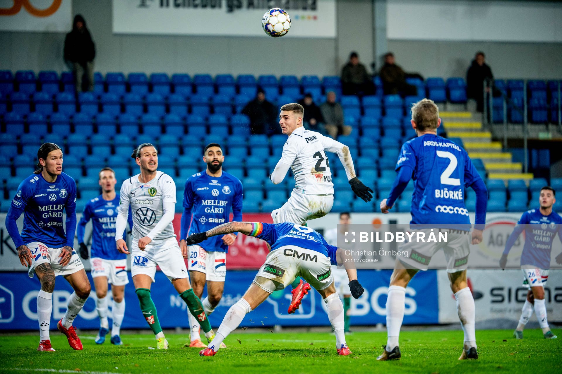 Jönköpings Marko Nikolic mot Trelleborgs Jesper Modig